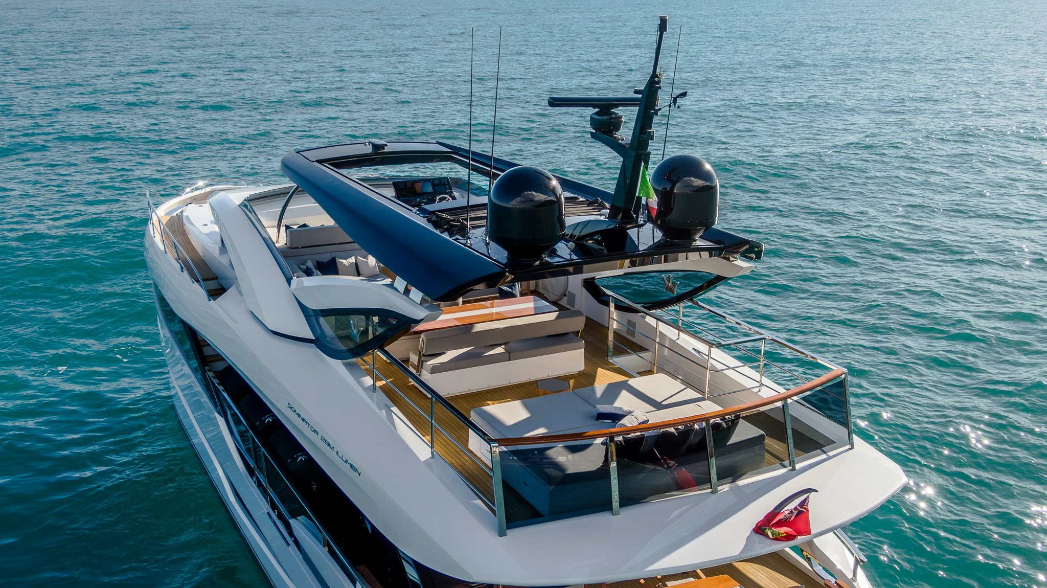 a boat on the water aboard CADET V Yacht for Sale