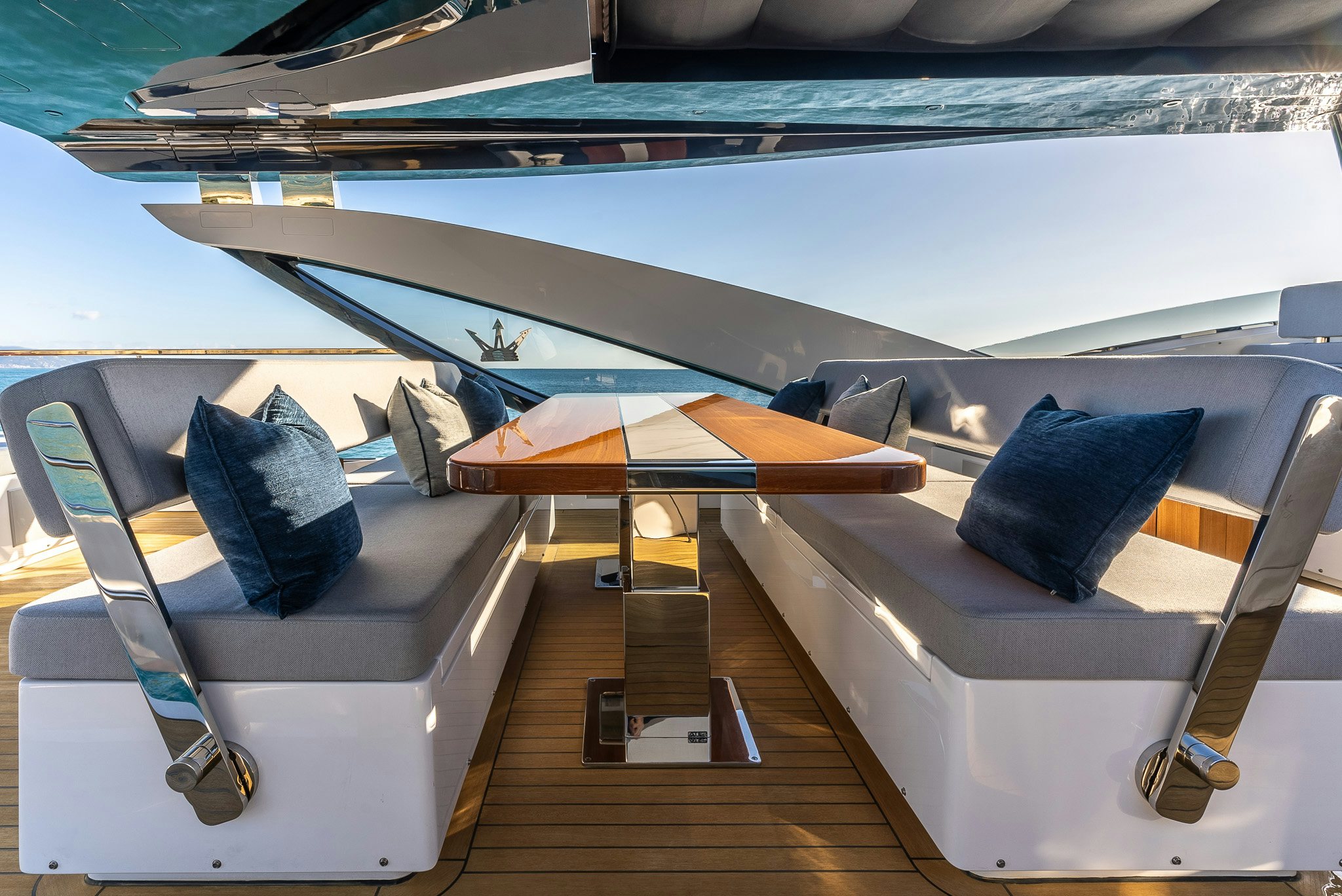 a boat on the water aboard CADET V Yacht for Sale
