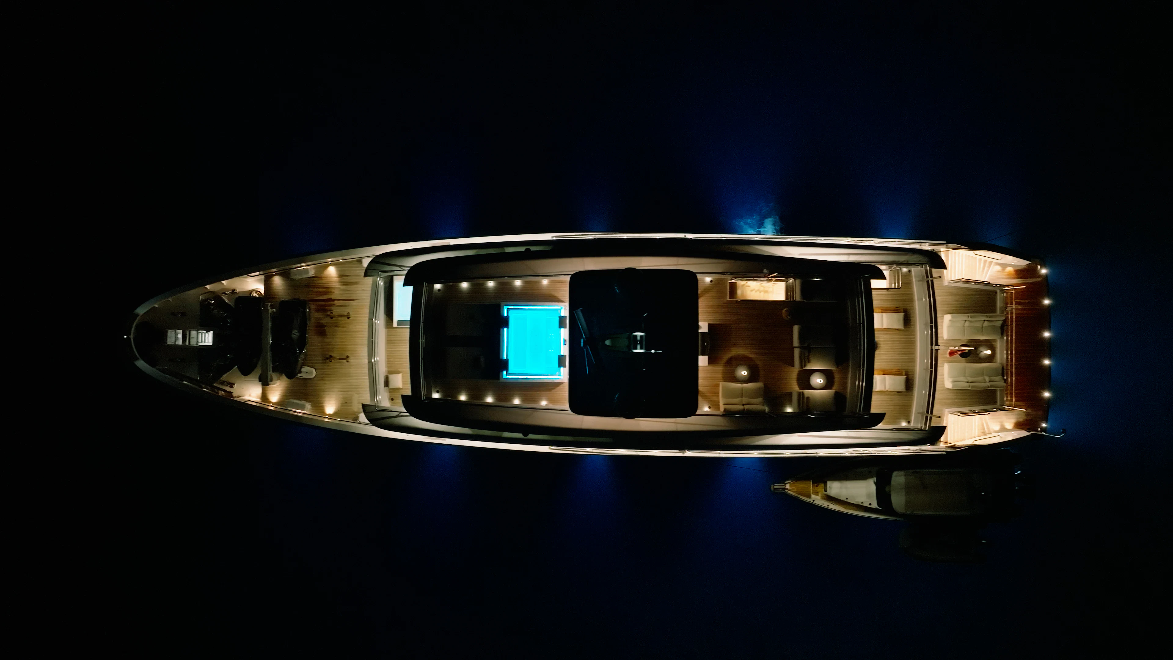 a close-up of a gold and silver watch aboard RENATA Yacht for Charter