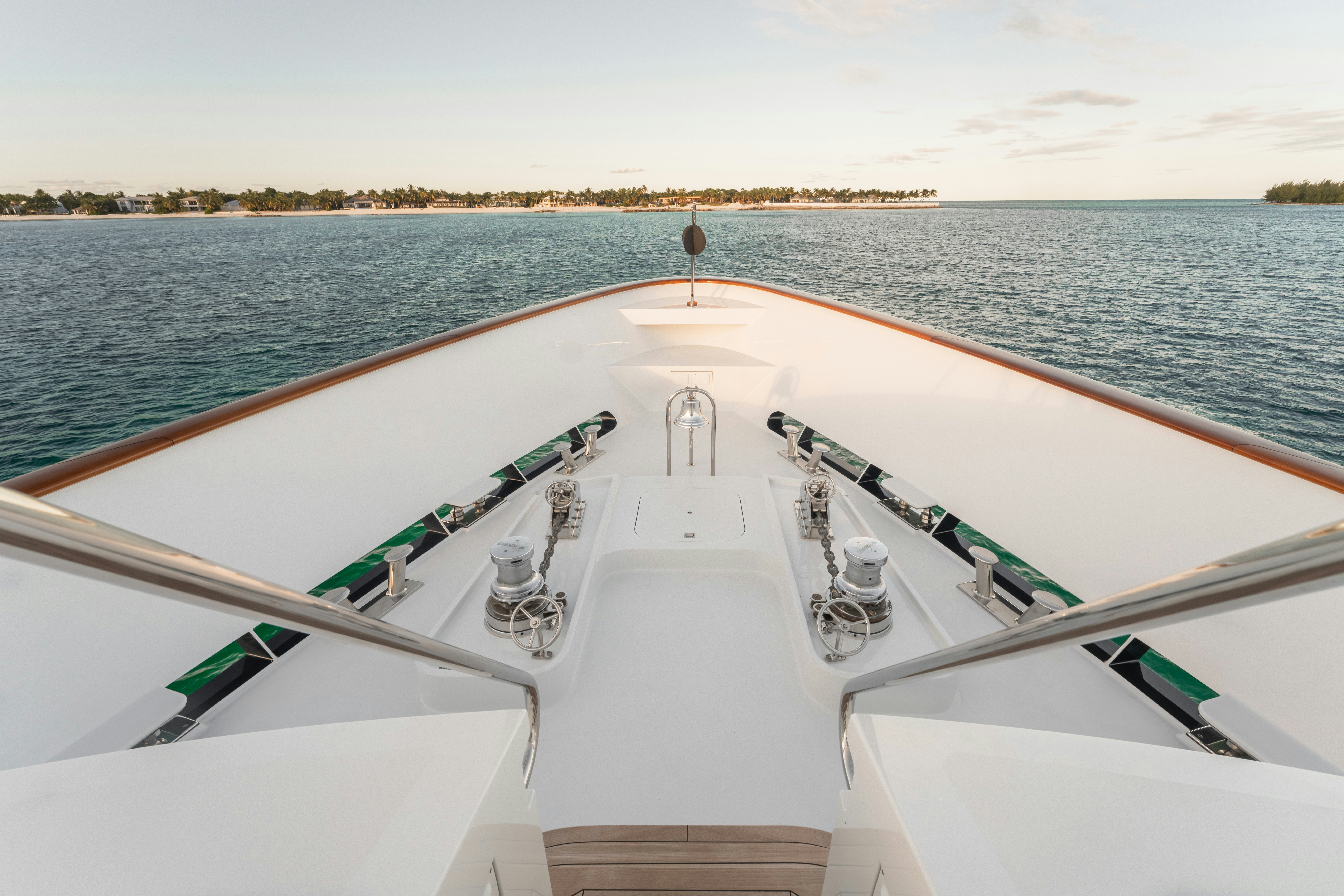 a boat on the water aboard SUMMERDANCE Yacht for Sale