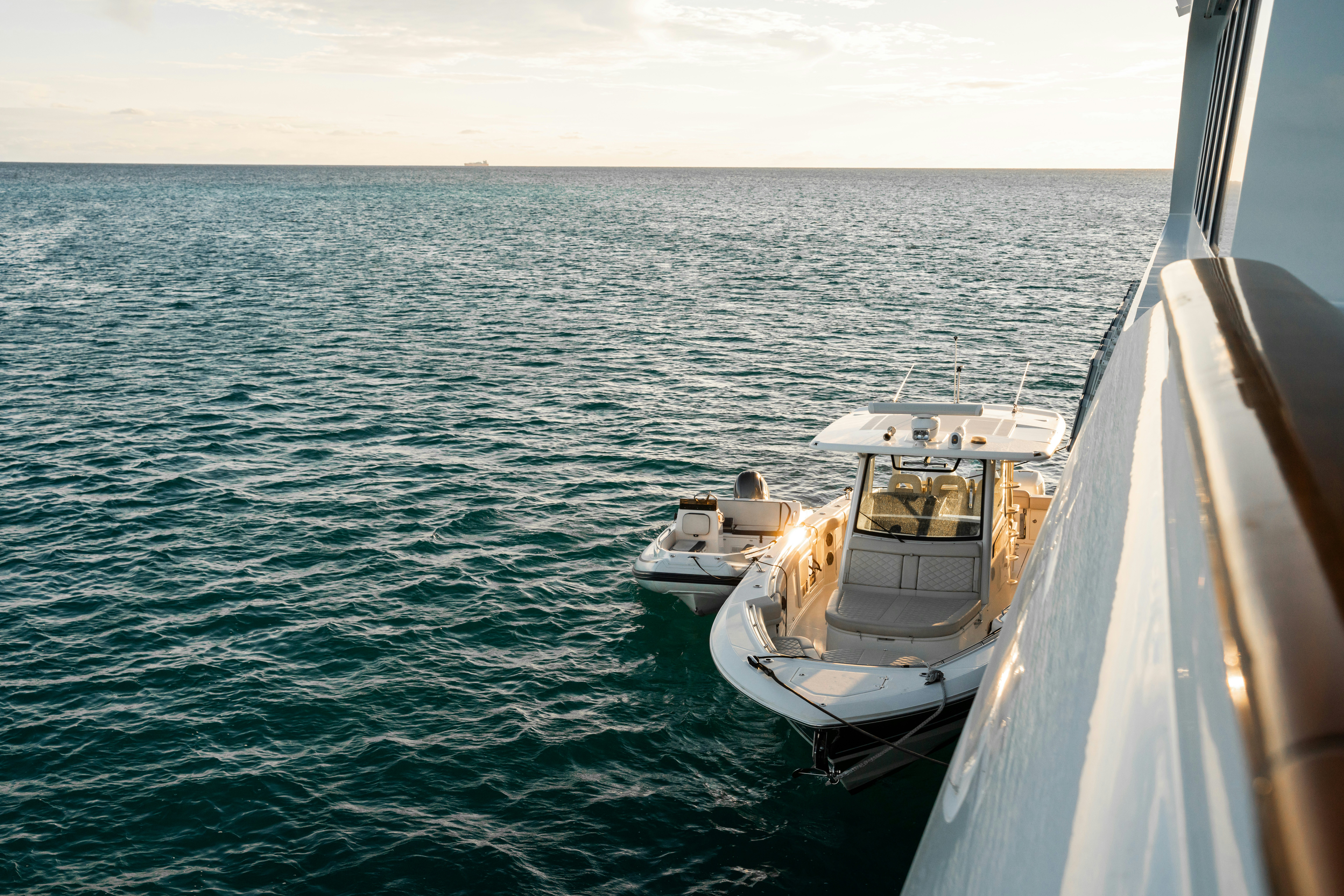 a boat on the water aboard SUMMERDANCE Yacht for Charter