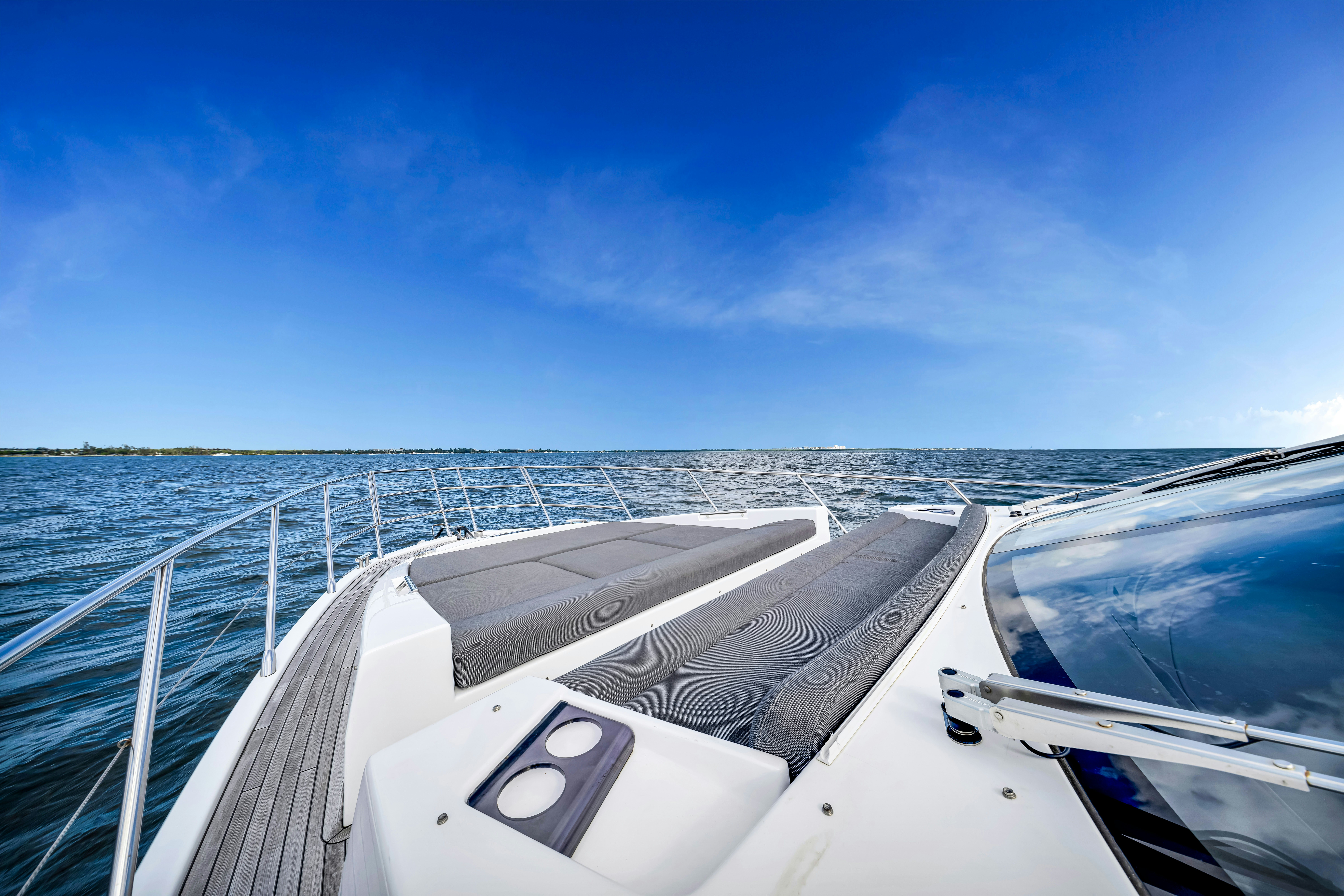 a boat on the water aboard AMF Yacht for Sale