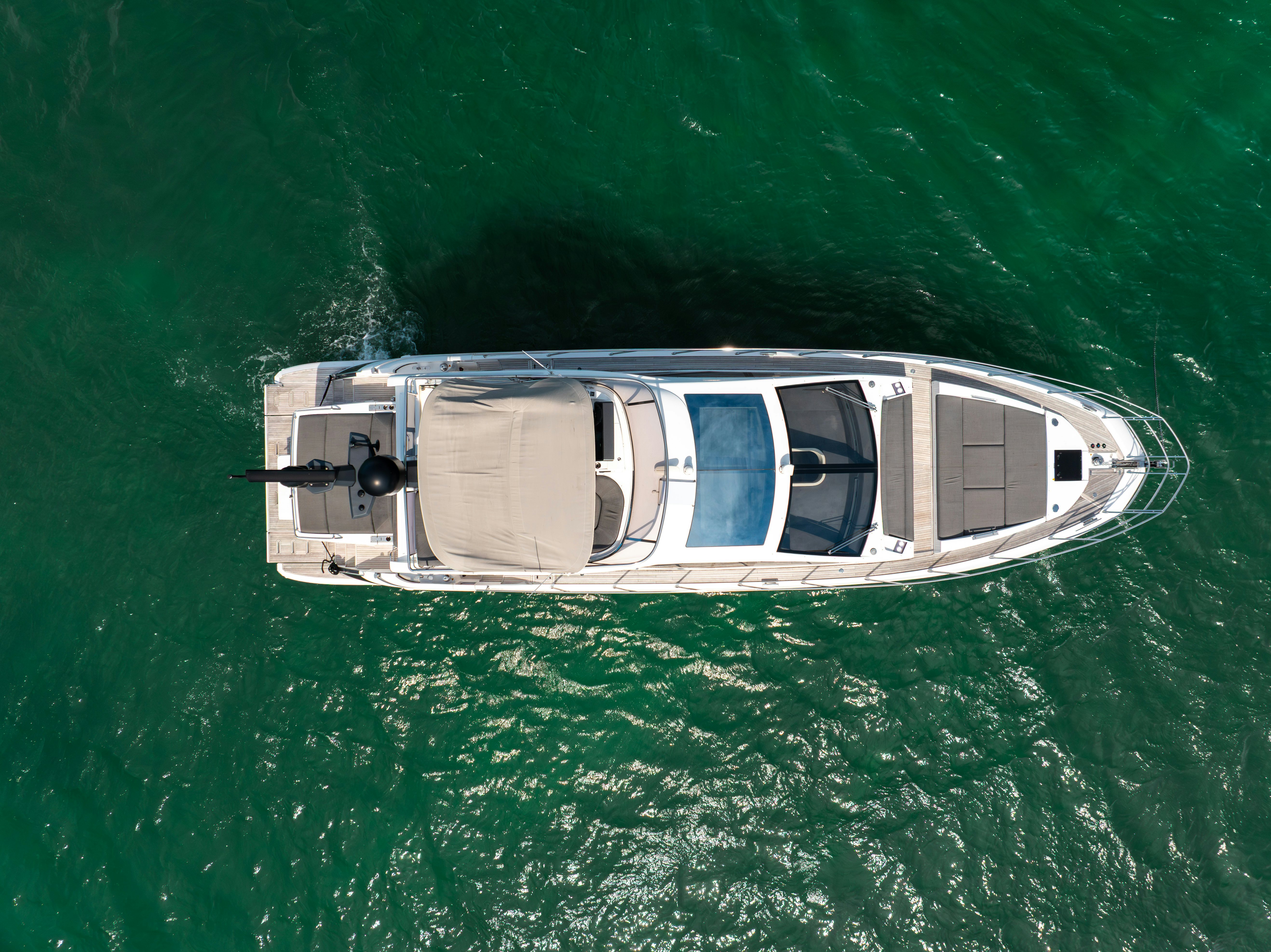 a boat in the water aboard AMF Yacht for Sale