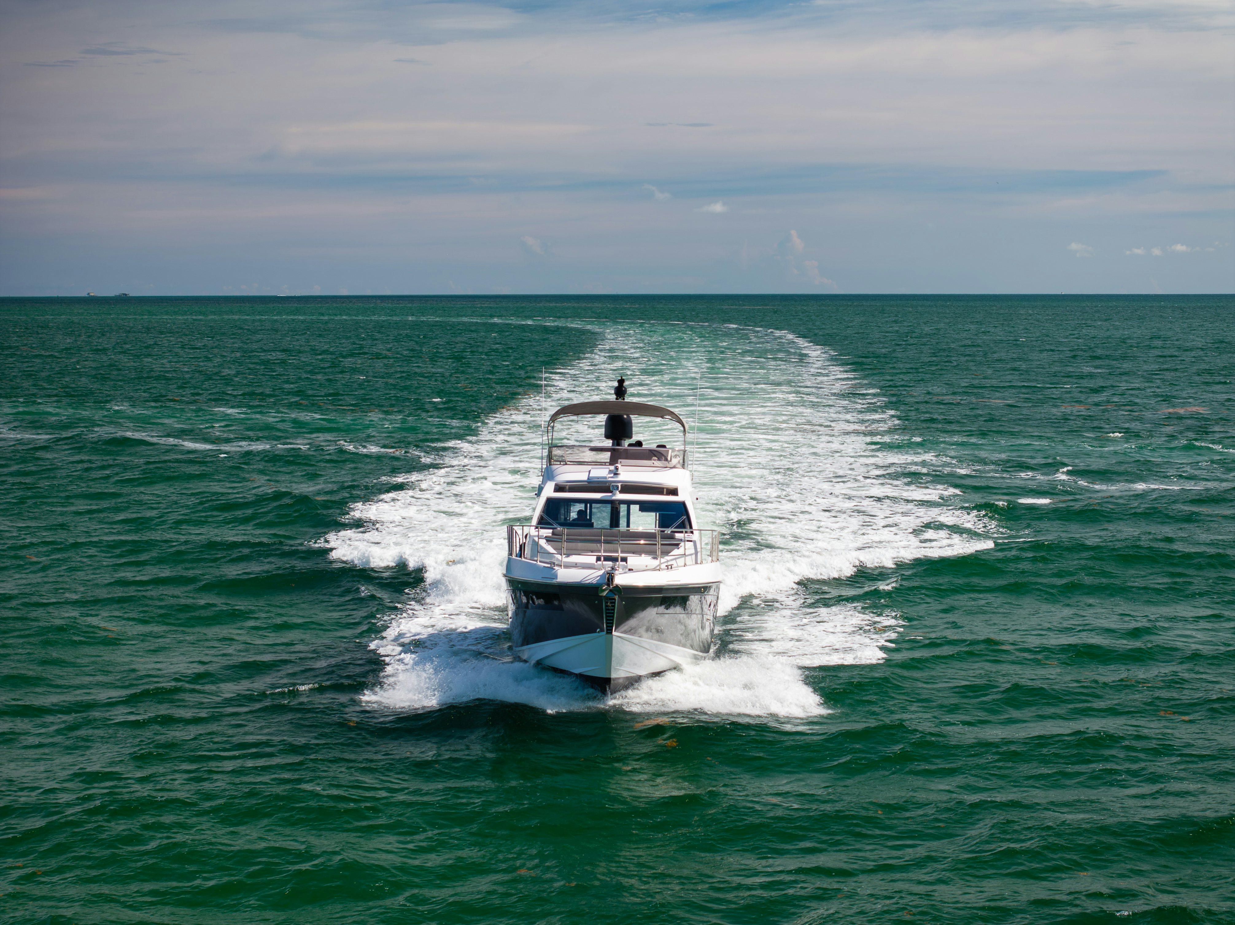 a boat on the water aboard AMF Yacht for Sale