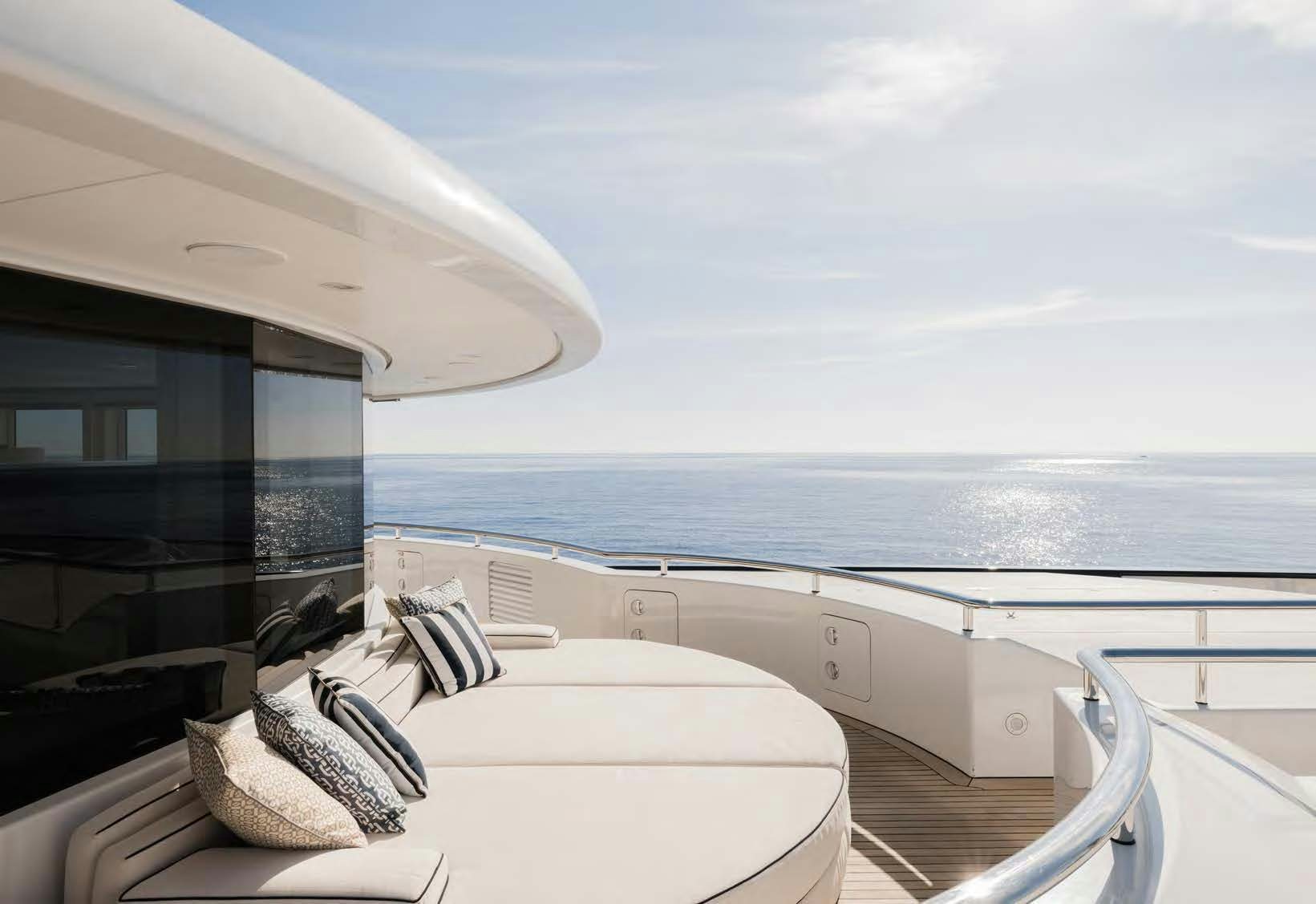 a boat on the water aboard HBC Yacht for Sale