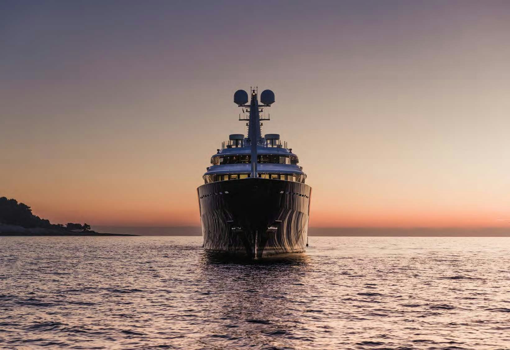 a boat in the water aboard HBC Yacht for Sale