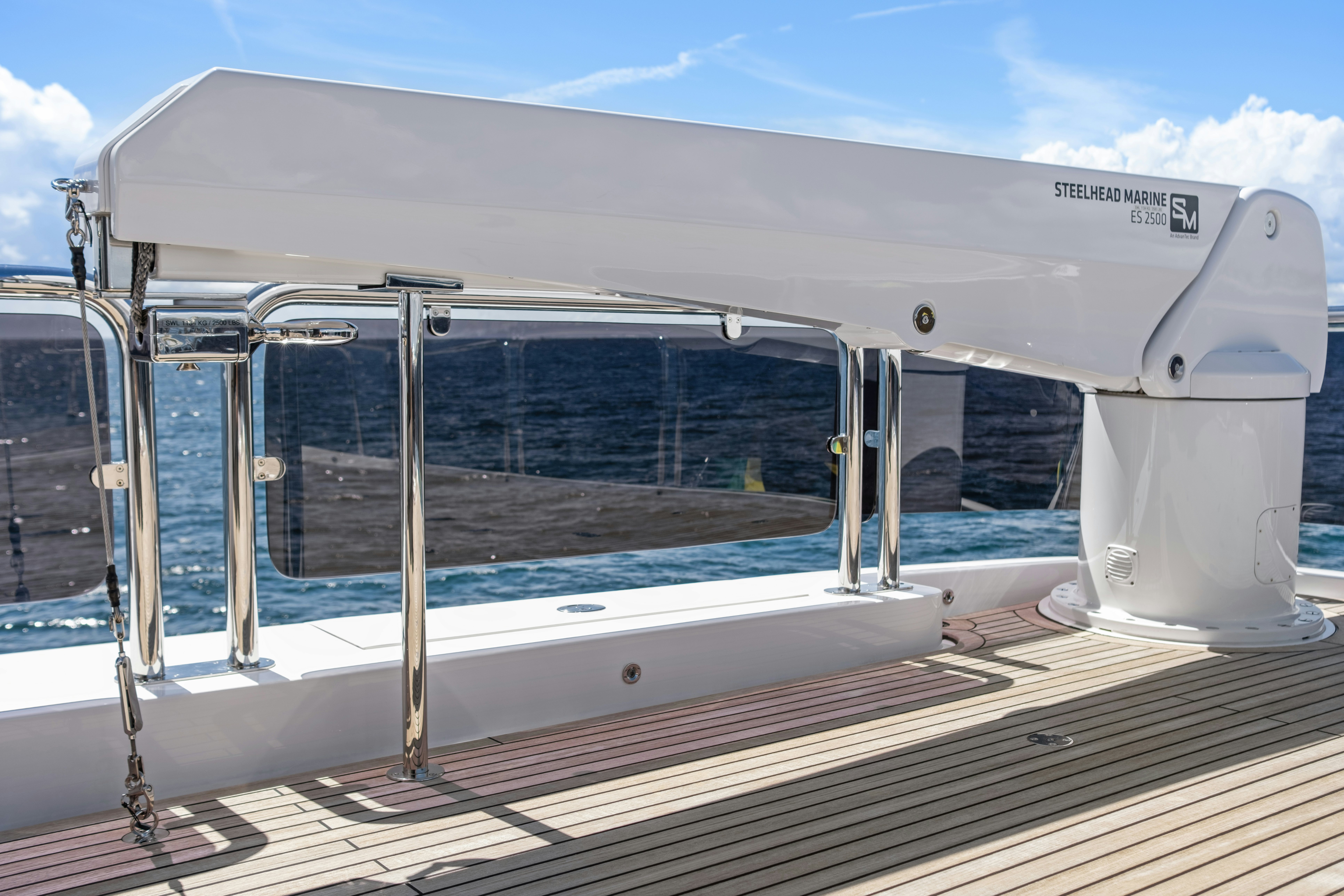 a boat on the water aboard MISS MICHELLE Yacht for Sale