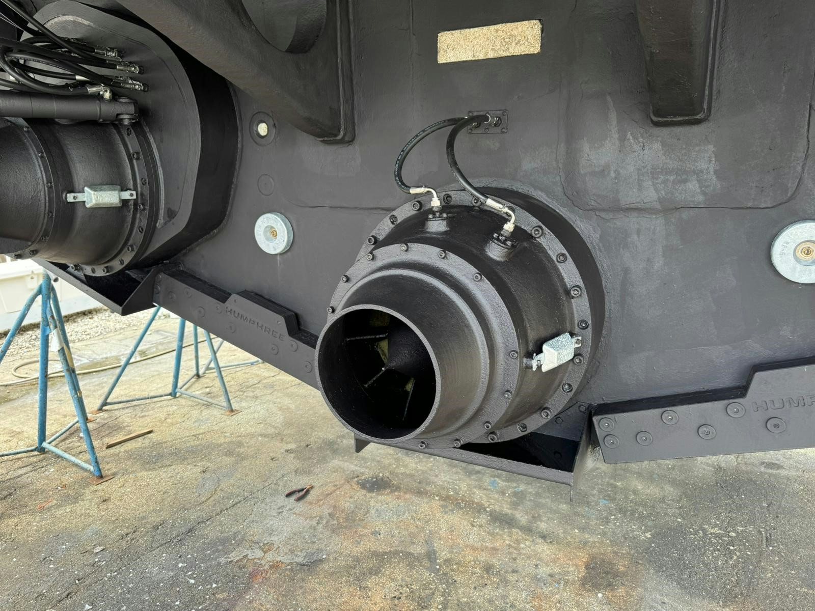 a close-up of a car aboard SILVER MAMA Yacht for Sale