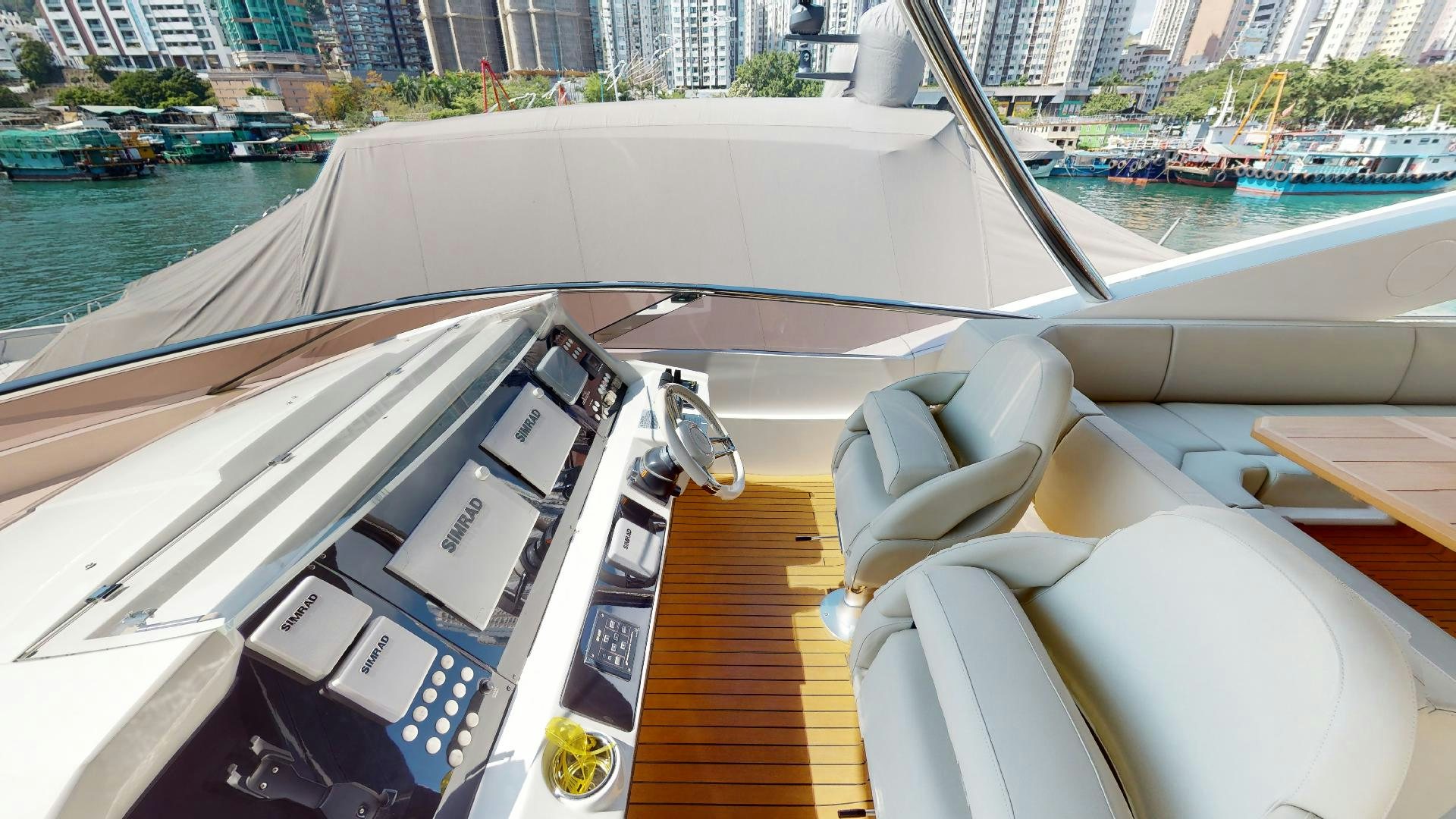 a boat on the water aboard A & K Yacht for Sale