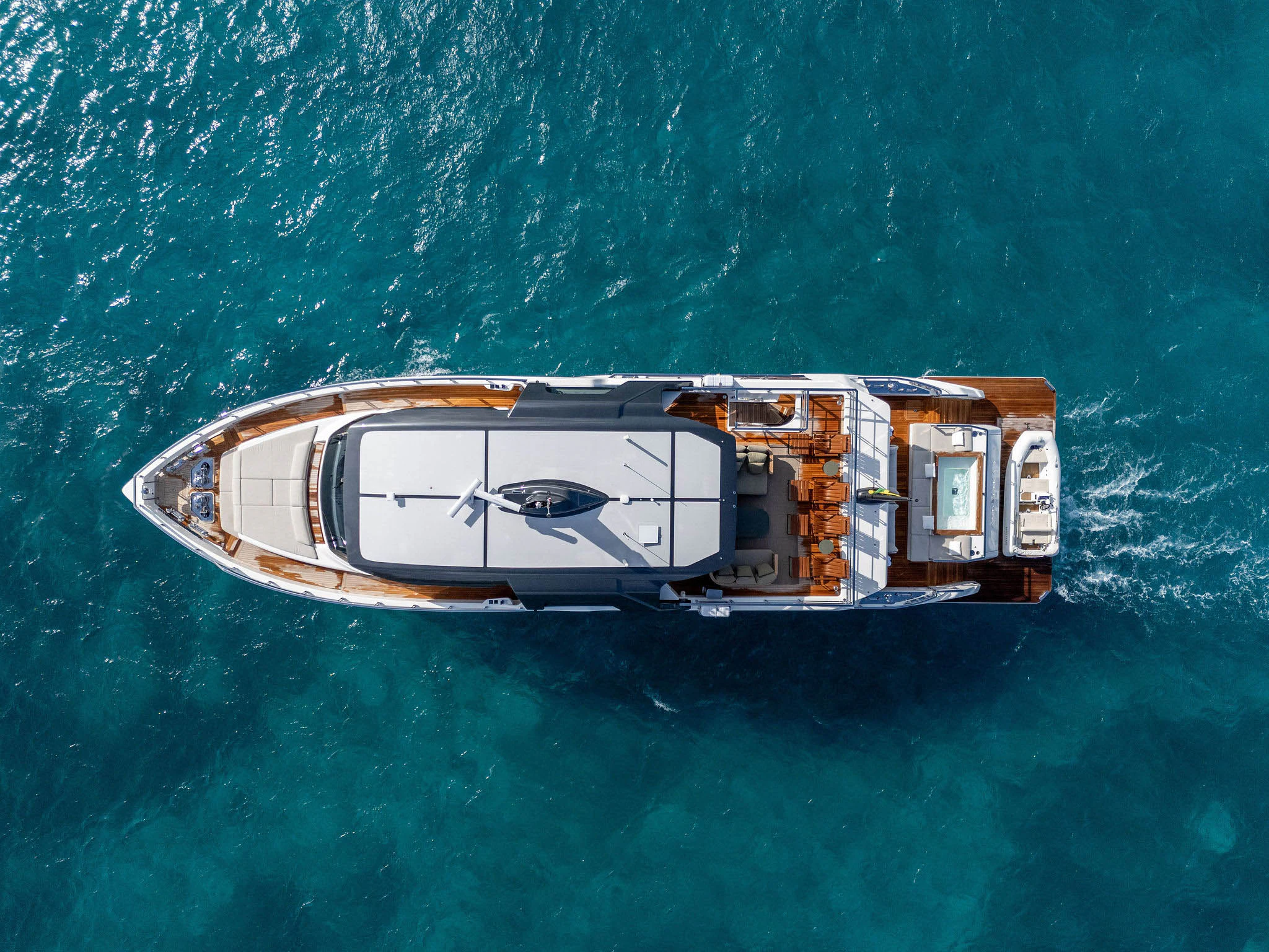 a ship in the water aboard ANDREIKA V Yacht for Charter