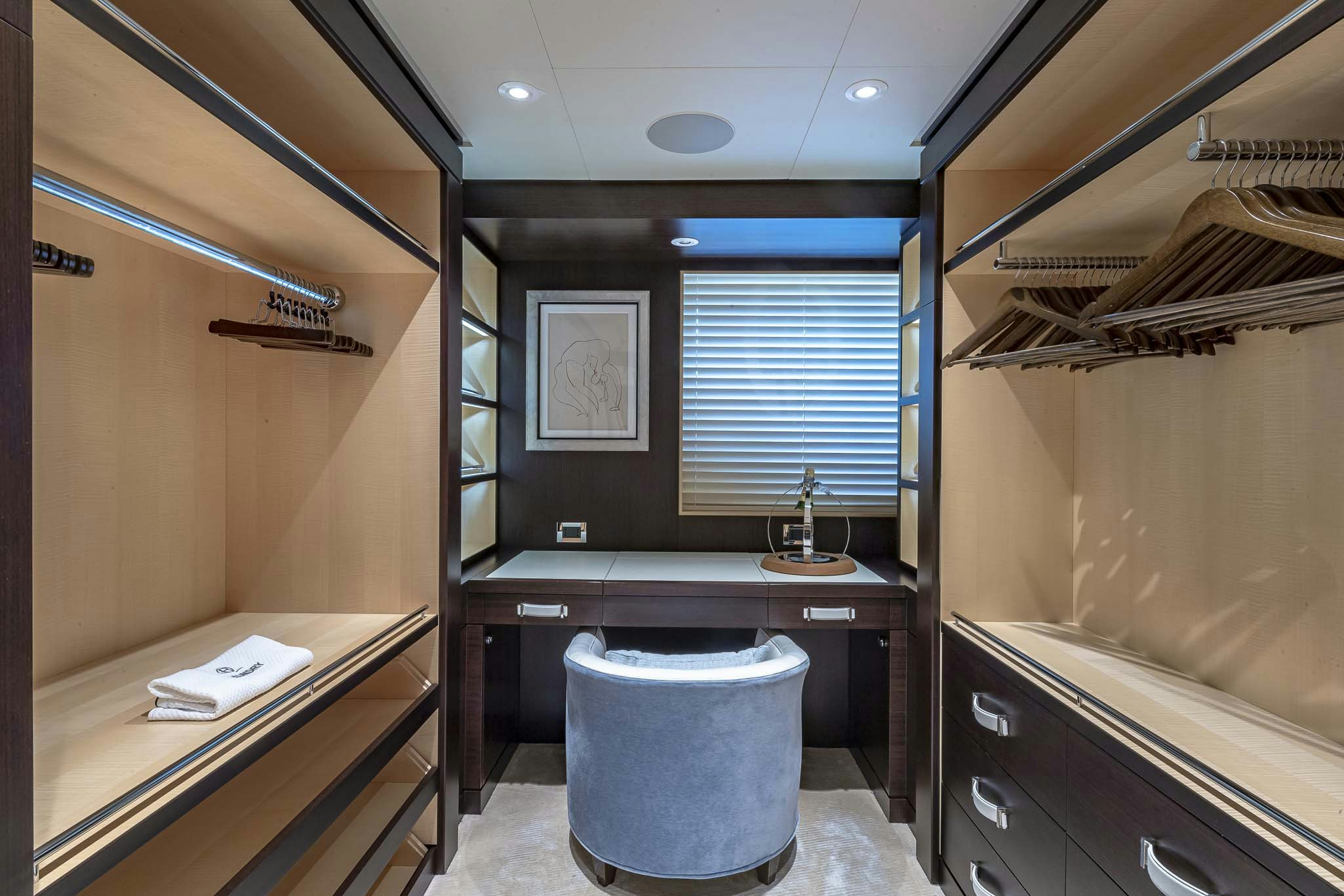 a bathroom with a sink and a toilet aboard REVELRY Yacht for Charter