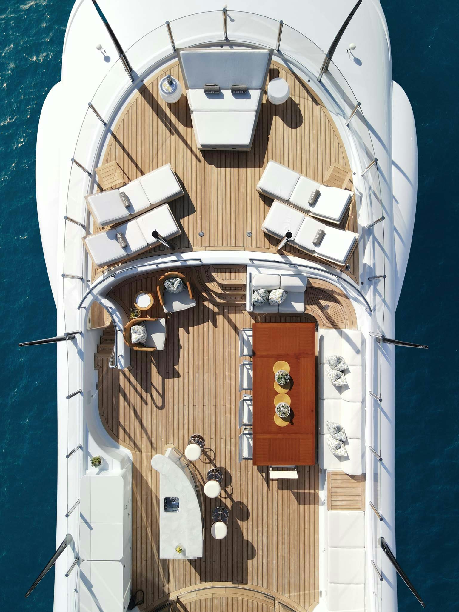 a large metal structure with many switches aboard REVELRY Yacht for Charter
