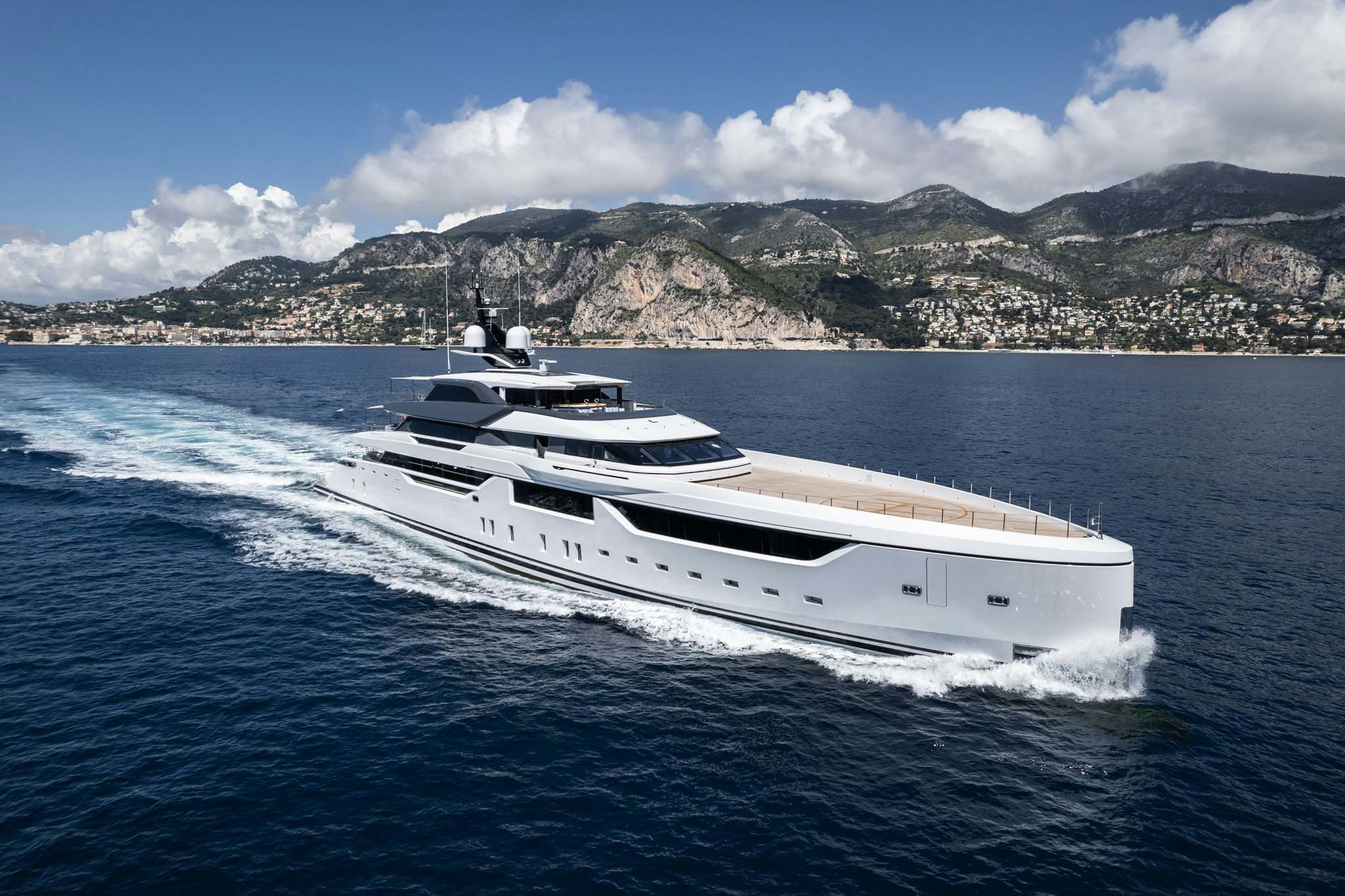 a boat on the water aboard MALIA Yacht for Charter