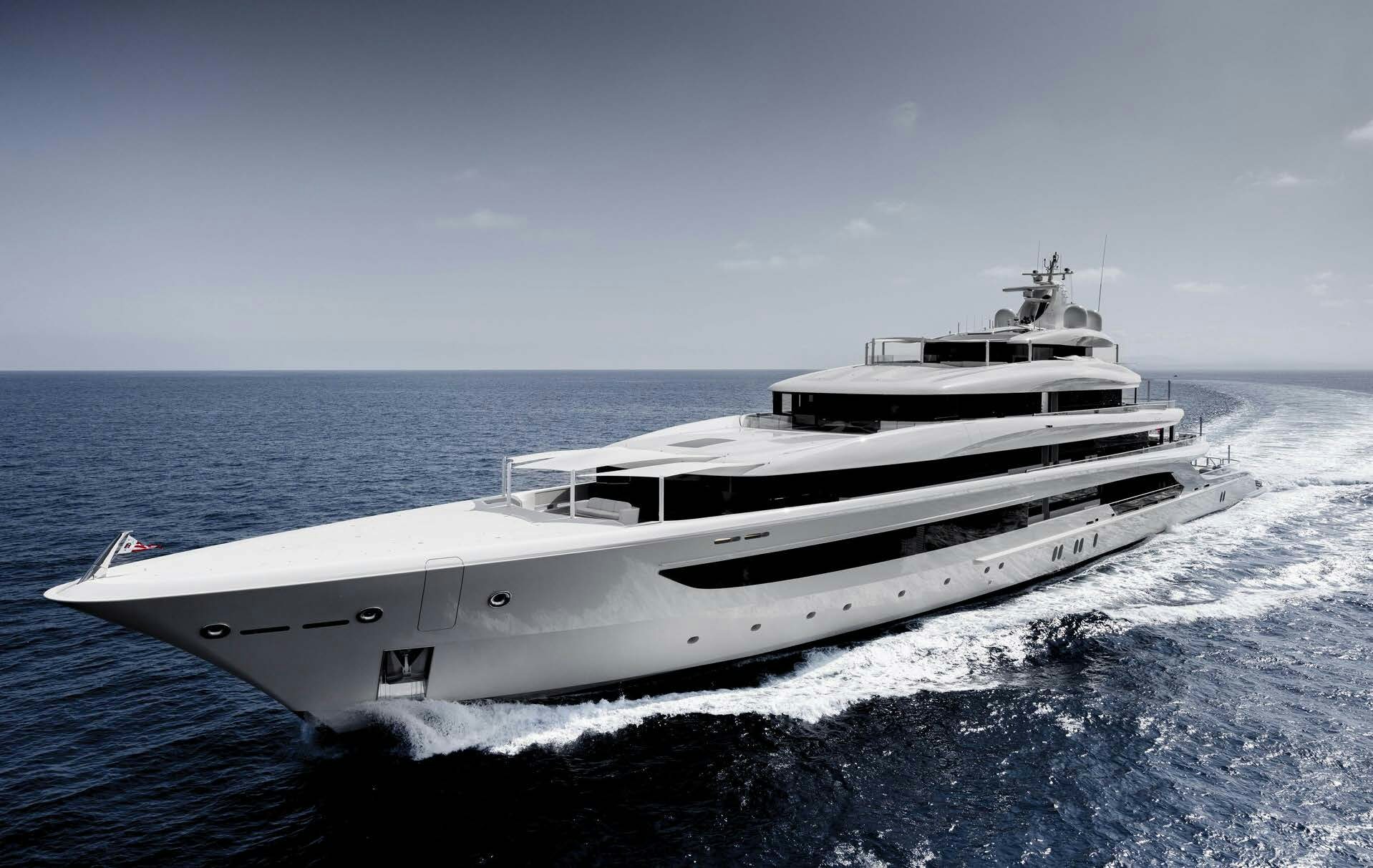 a boat on the water aboard H3 Yacht for Sale