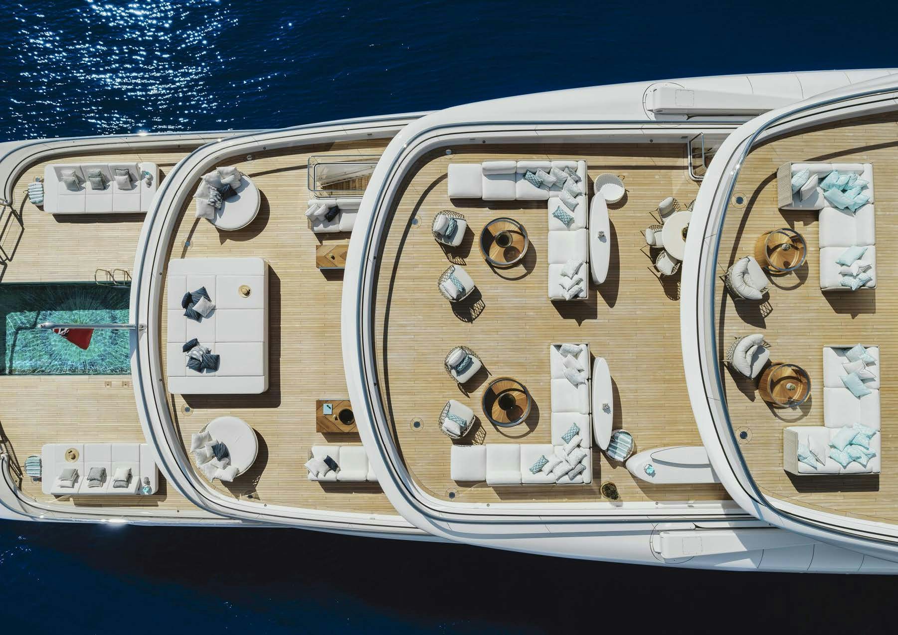 a close-up of a satellite aboard H3 Yacht for Sale