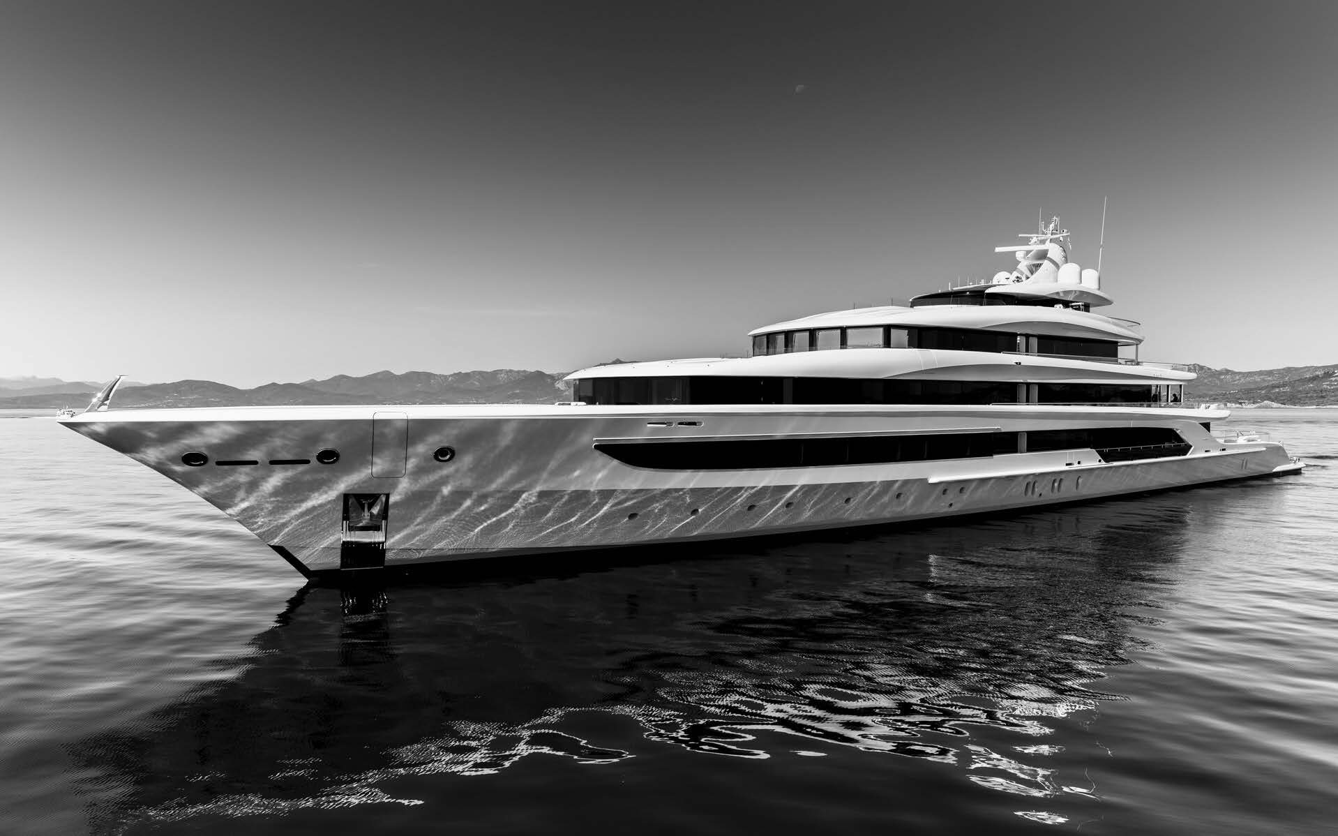 a boat on the water aboard H3 Yacht for Sale