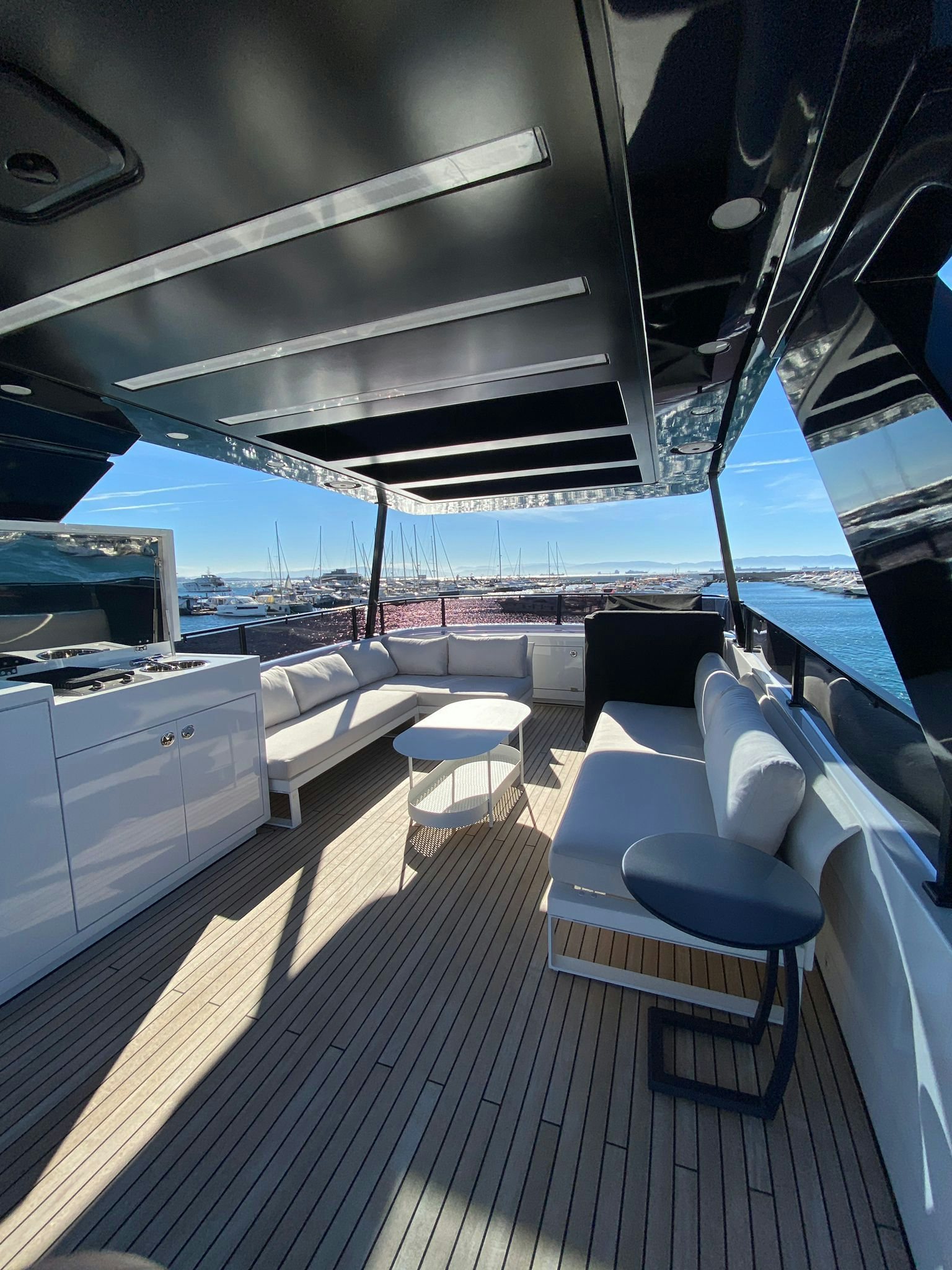 a boat on the water aboard ZIMA Yacht for Sale