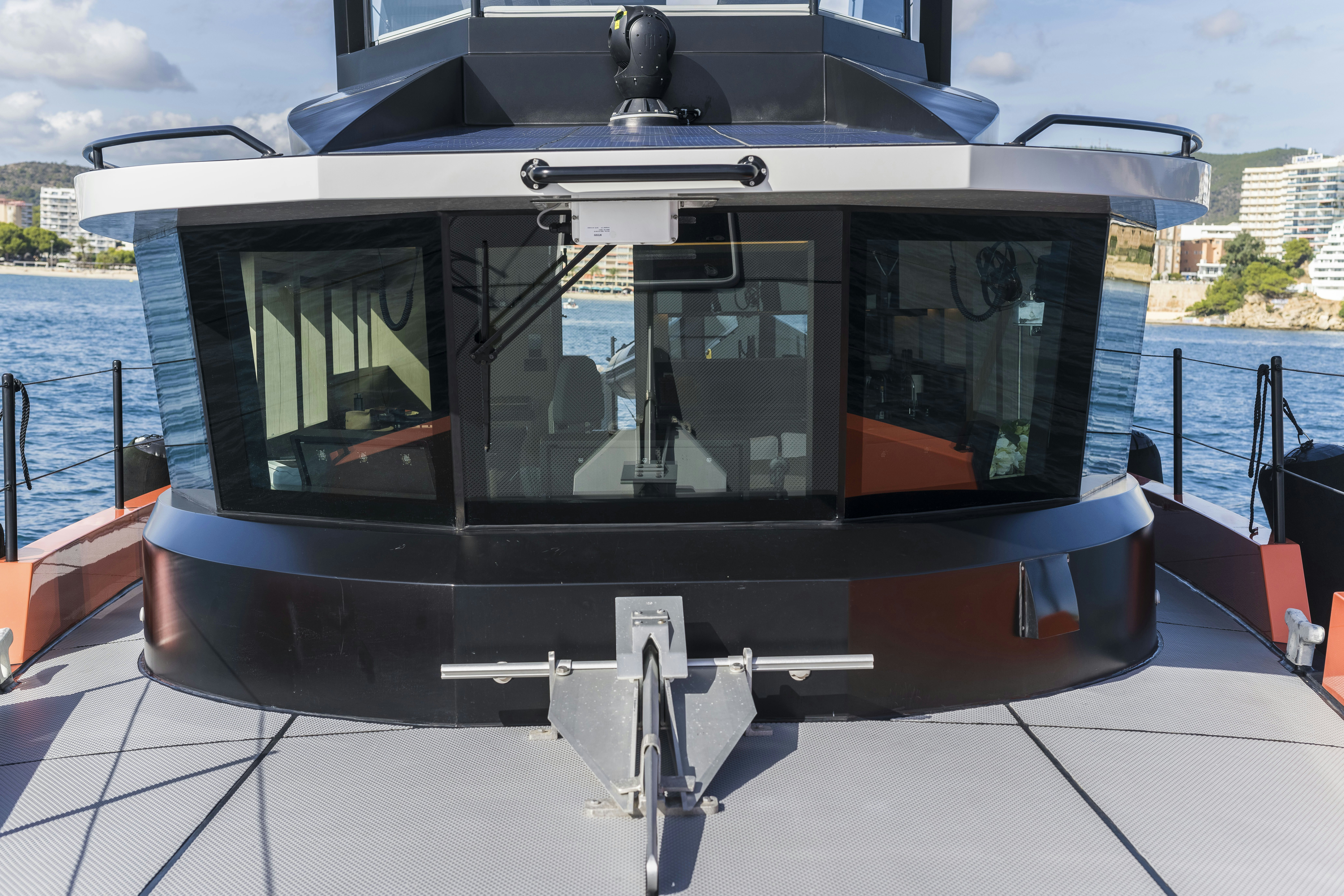 a boat on a body of water aboard VANGUARD Yacht for Sale