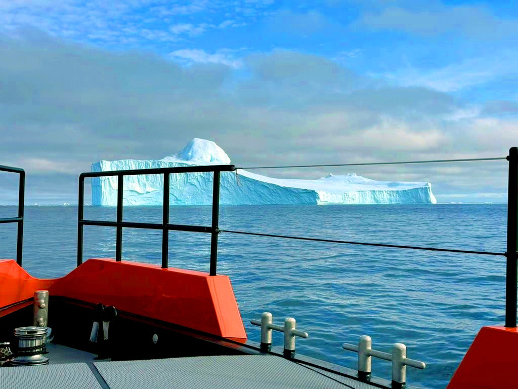 a boat on the water aboard VANGUARD Yacht for Sale