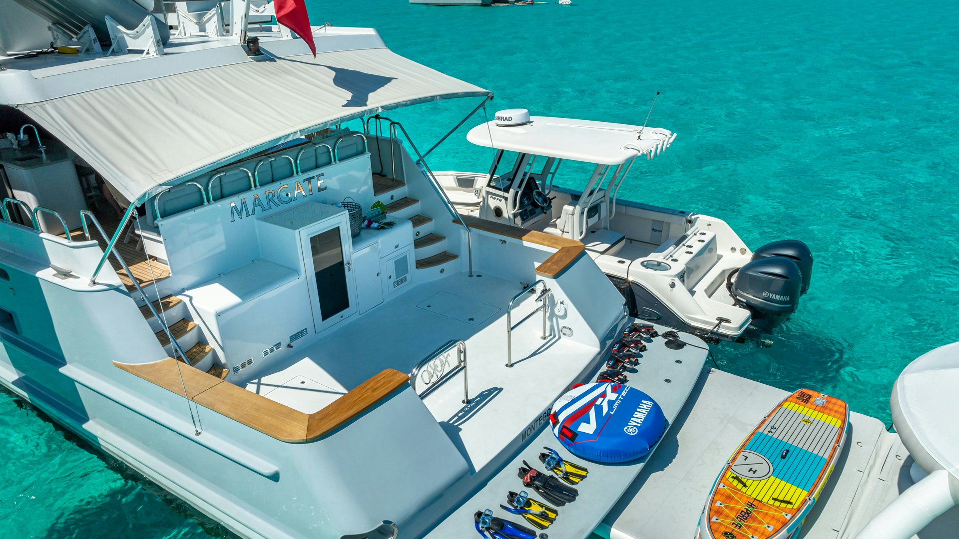 diagram, engineering drawing aboard MARGATE Yacht for Sale