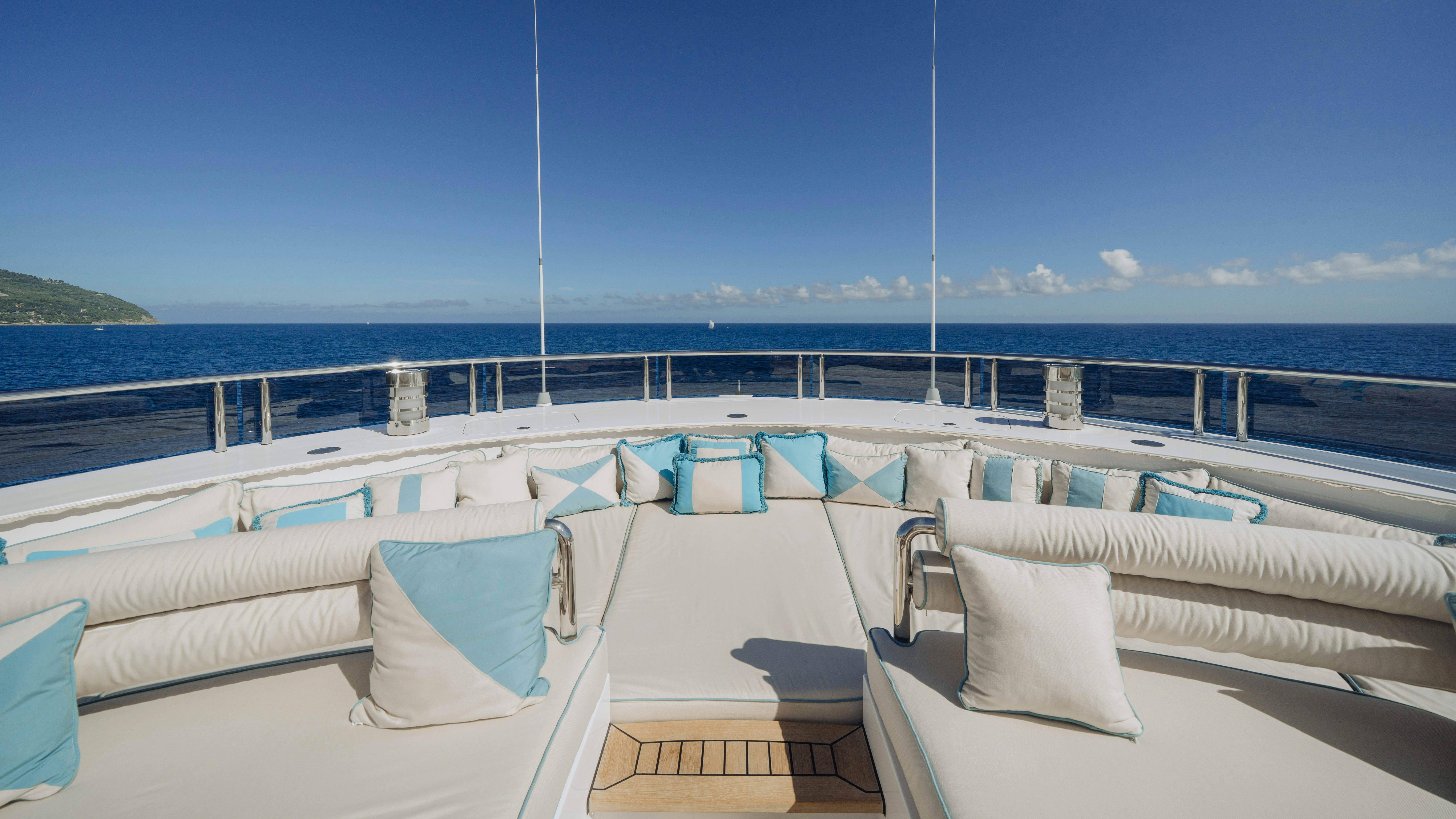 a boat on the water aboard AXIOMA Yacht for Sale