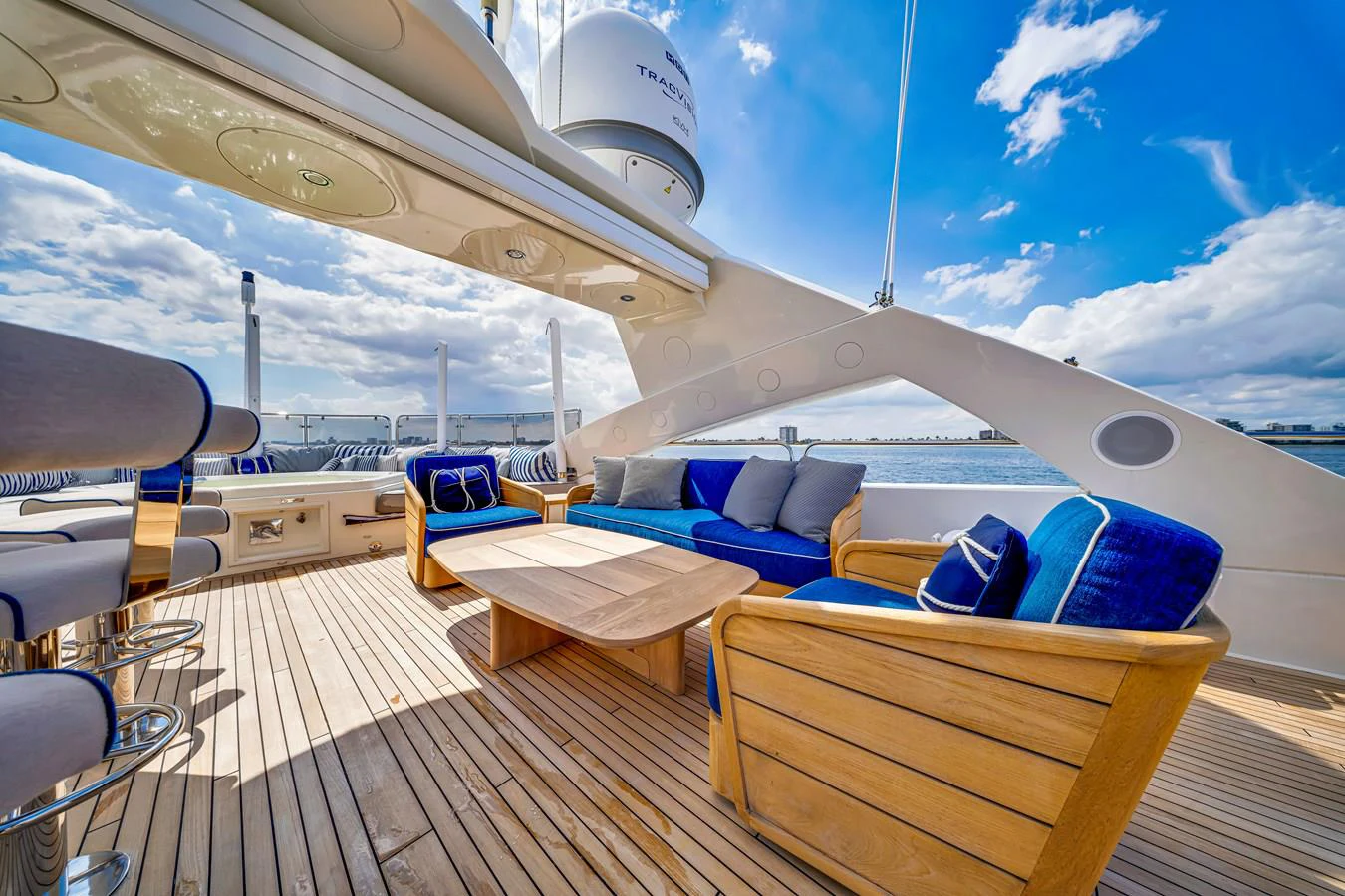 a boat on the water aboard NATURAL 9 Yacht for Charter