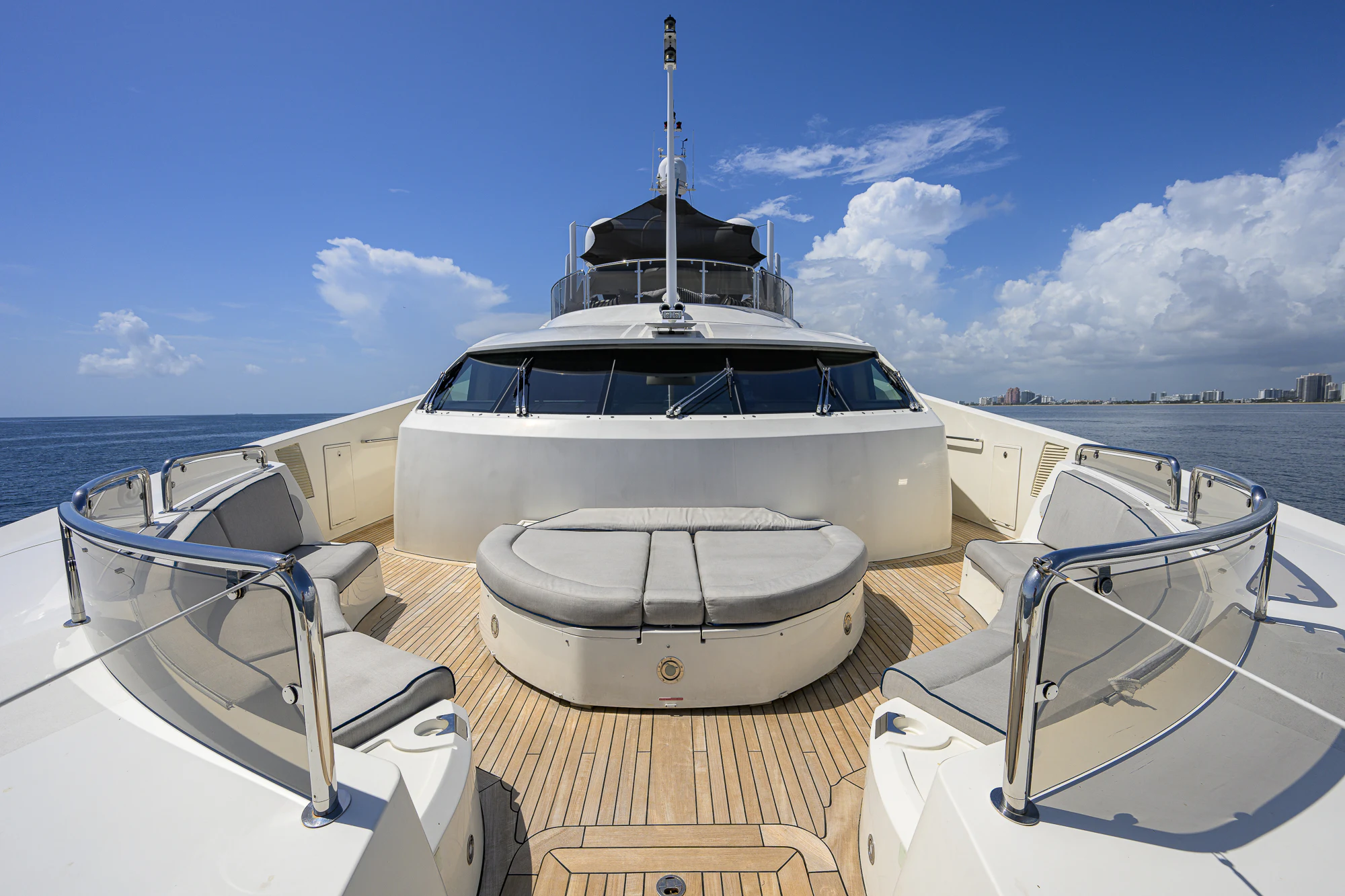 a boat on a dock aboard NATURAL 9 Yacht for Sale
