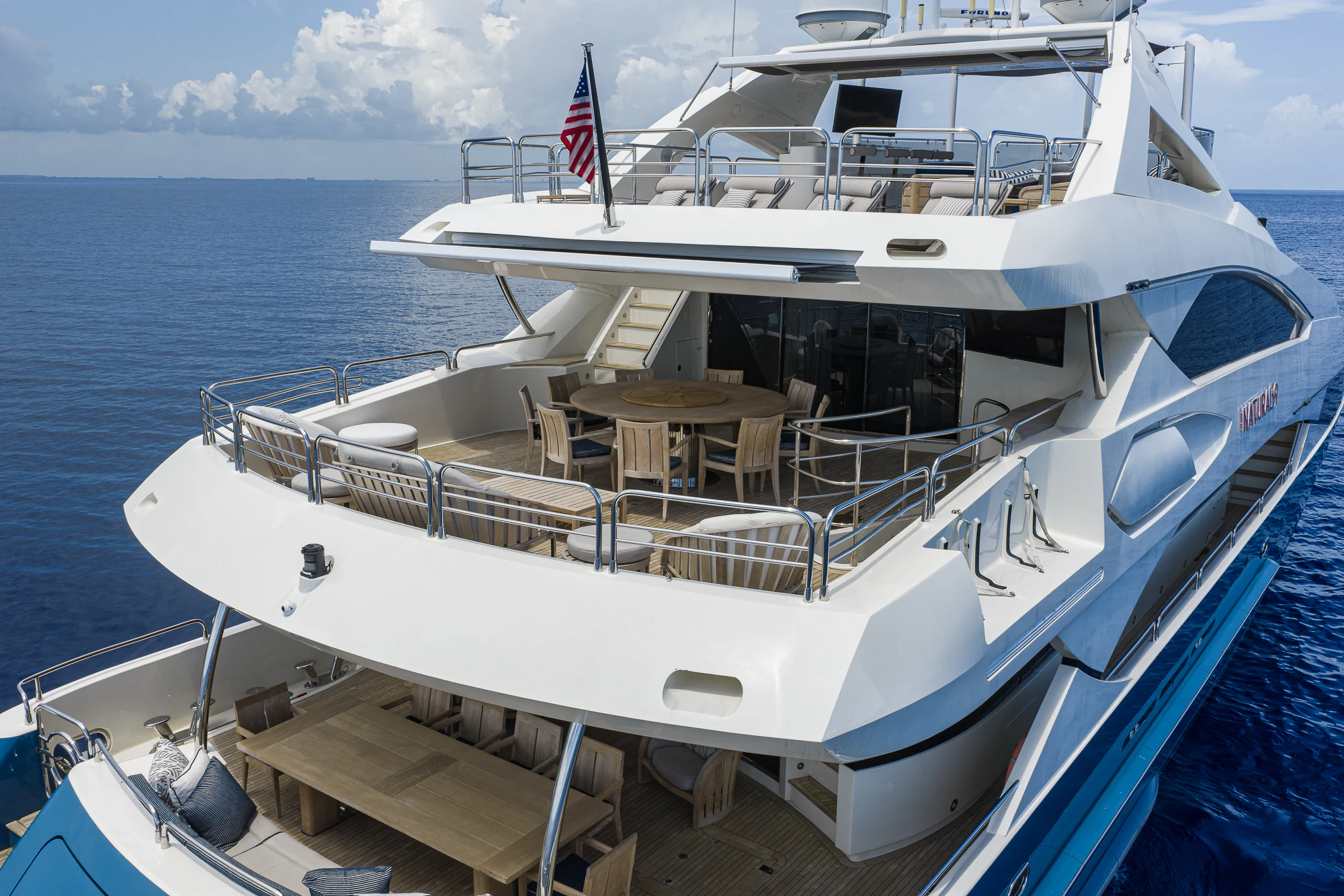 a boat on the water aboard NATURAL 9 Yacht for Sale