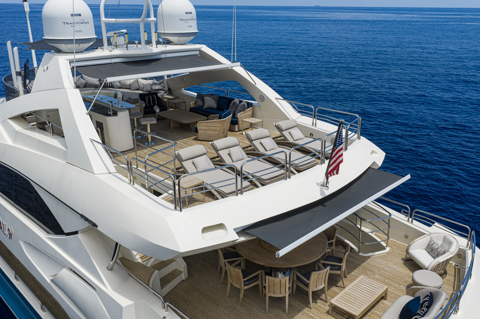 a boat on the water aboard NATURAL 9 Yacht for Sale