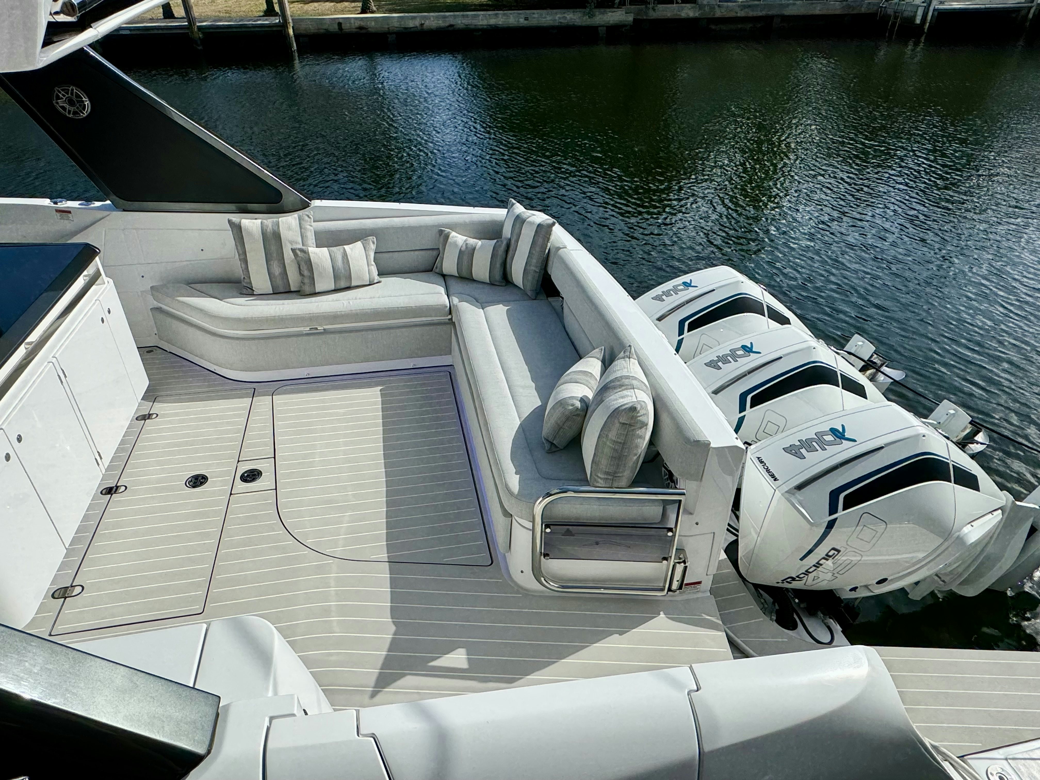 a boat on the water aboard GG Yacht for Sale