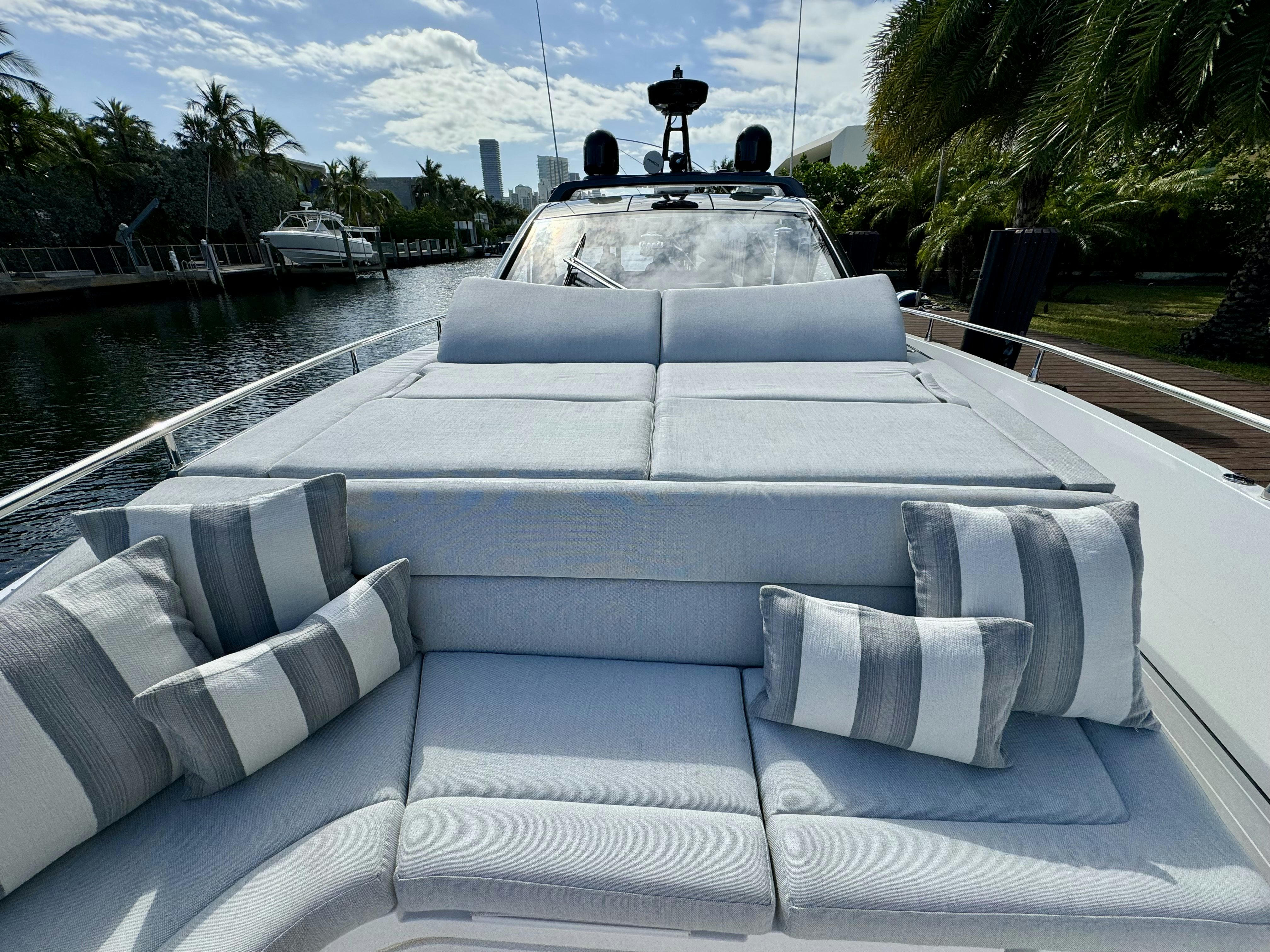 a boat on the water aboard GG Yacht for Sale