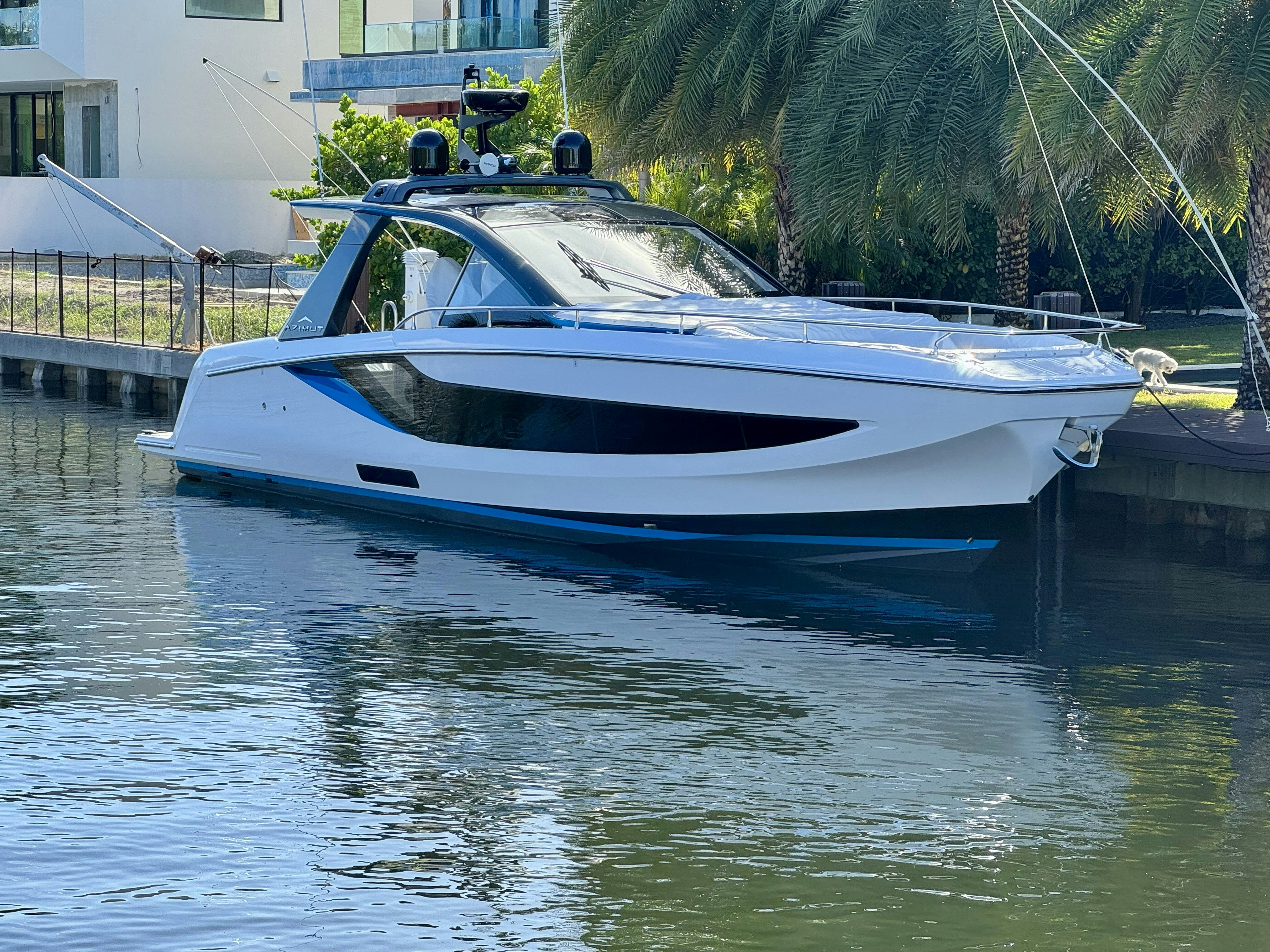 a boat on the water aboard GG Yacht for Sale