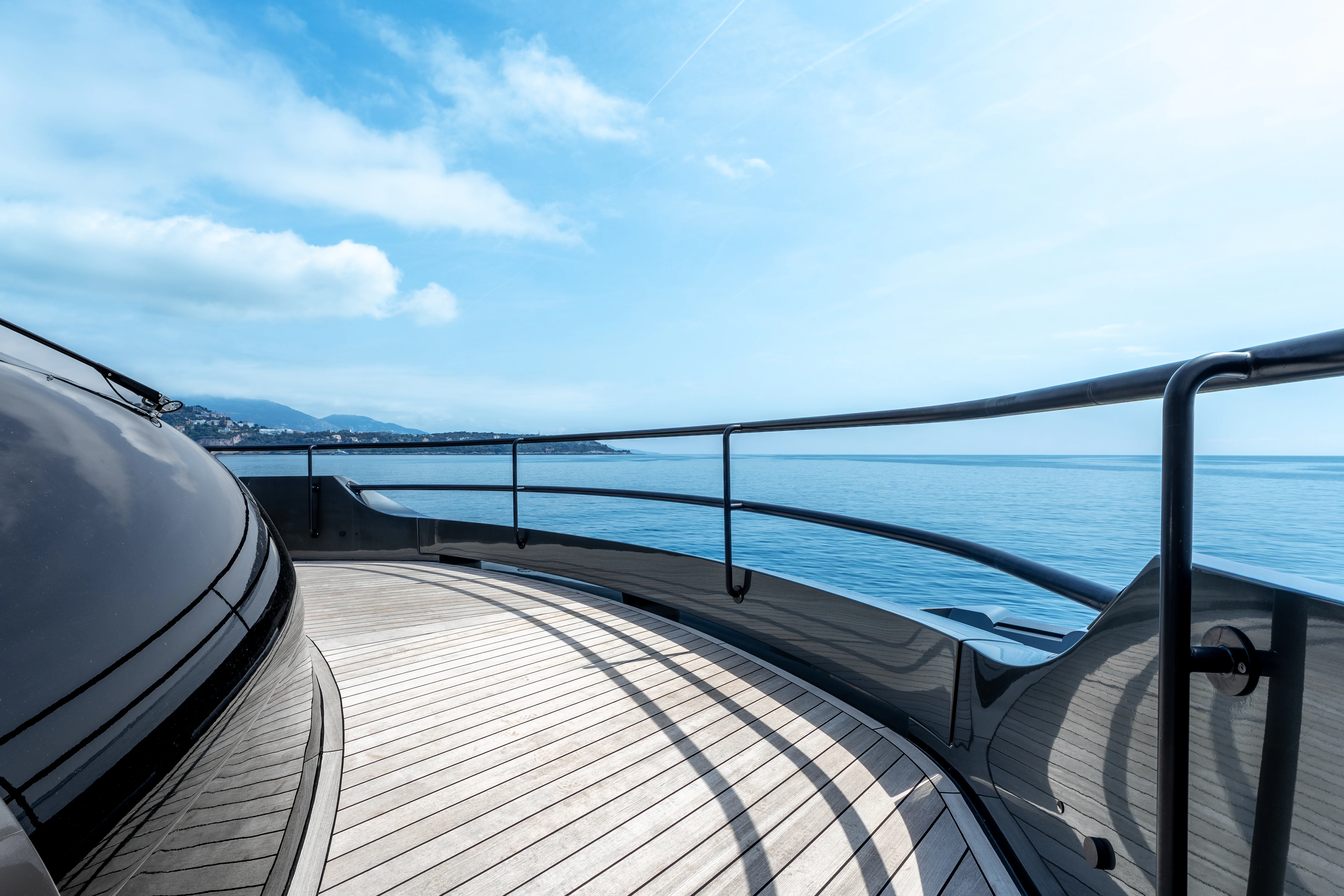 a boat on the water aboard K+ Yacht for Sale