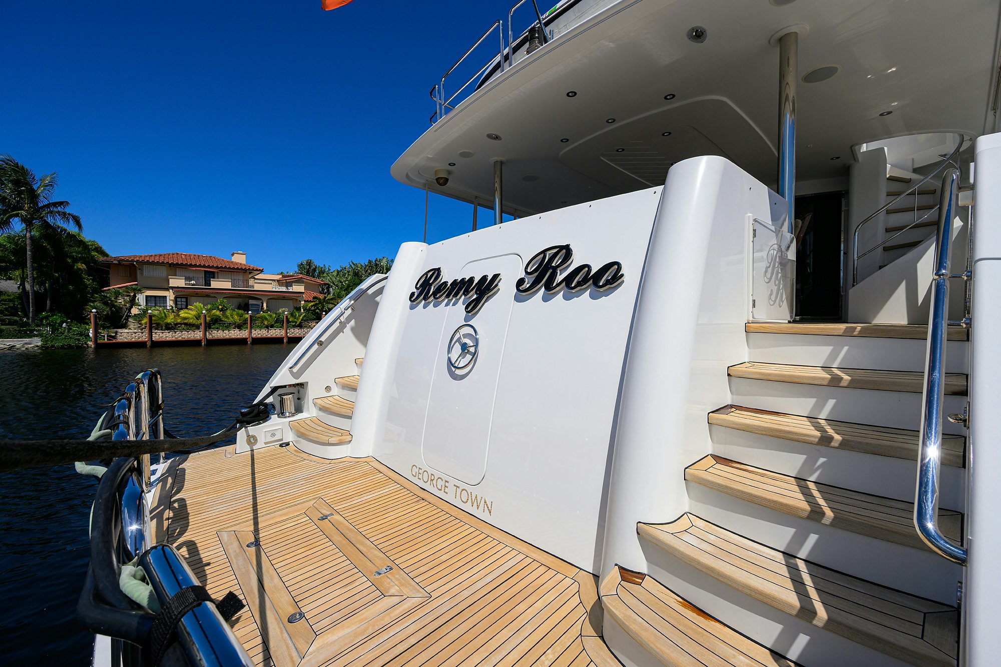 a boat on the water aboard REMY ROO Yacht for Sale
