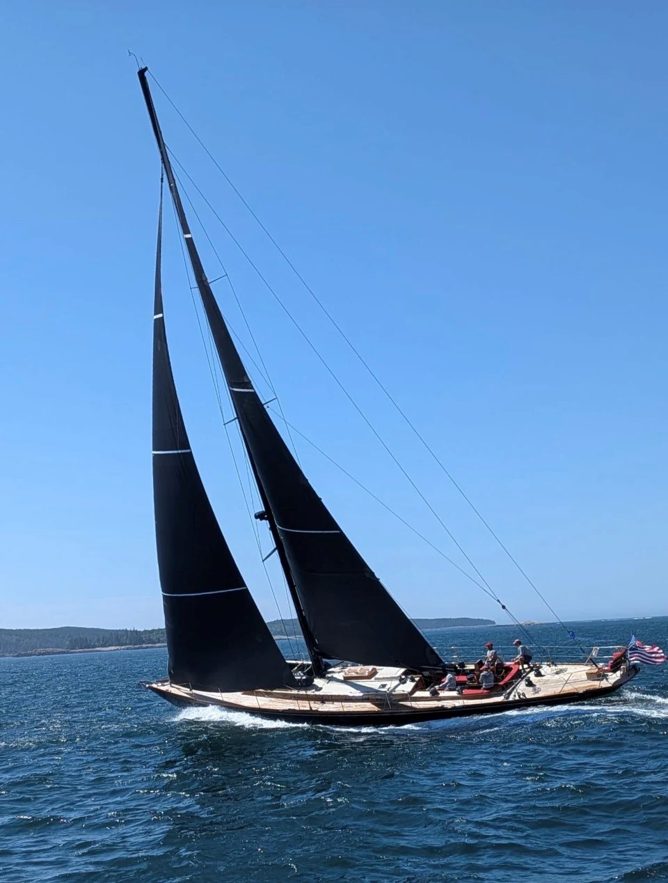 a sailboat on the water aboard FALCON Yacht for Sale