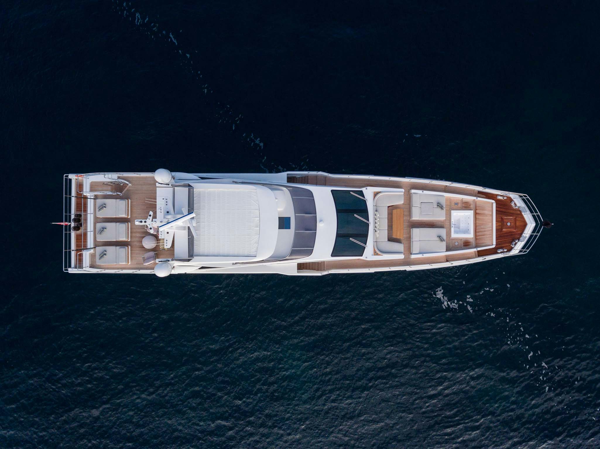 a satellite in space aboard HEED Yacht for Charter