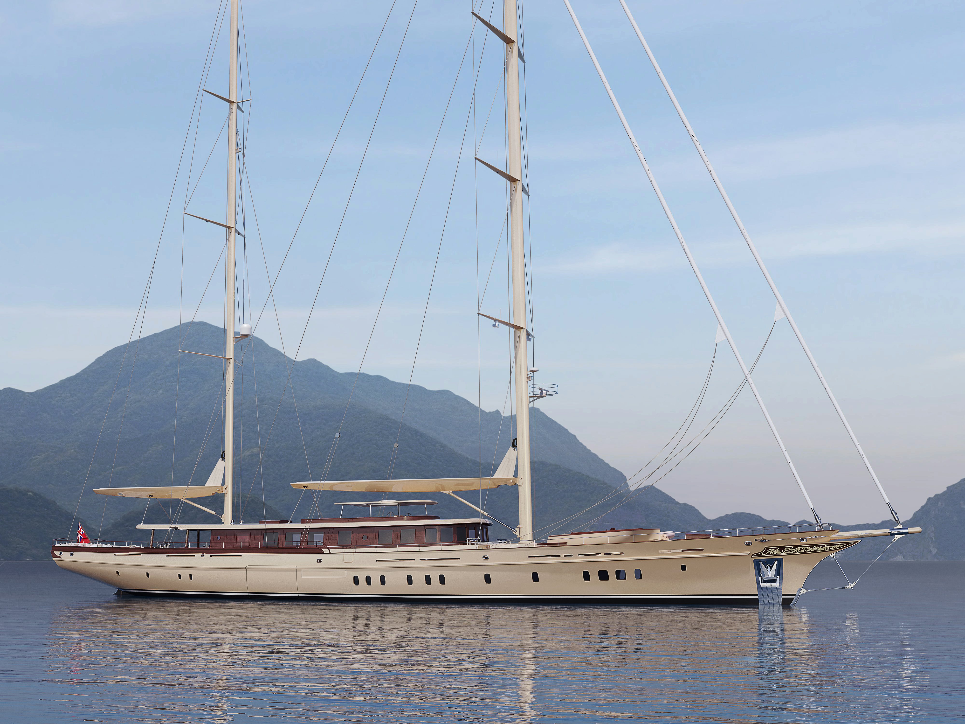 a boat on the water aboard SIMENA Yacht for Sale