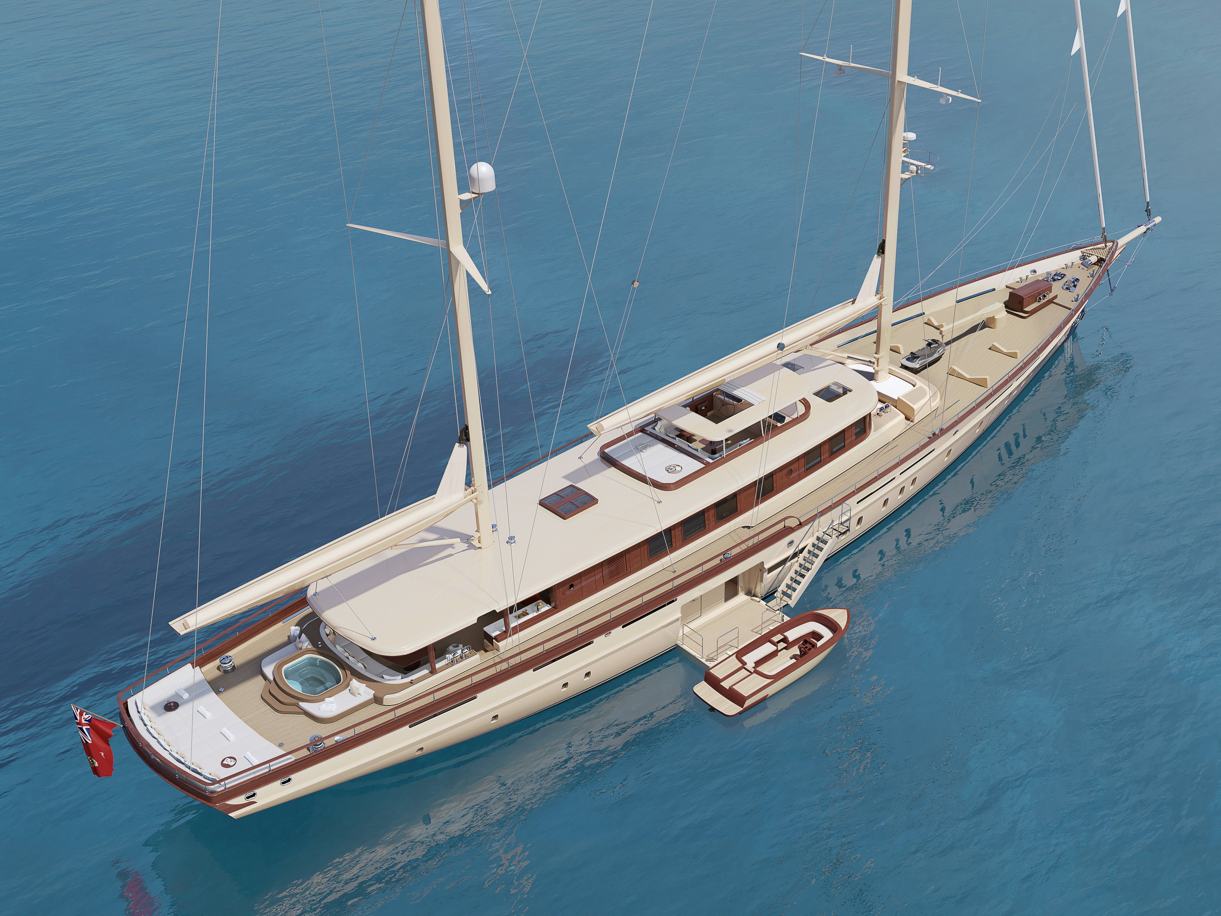 a boat on the water aboard SIMENA Yacht for Sale