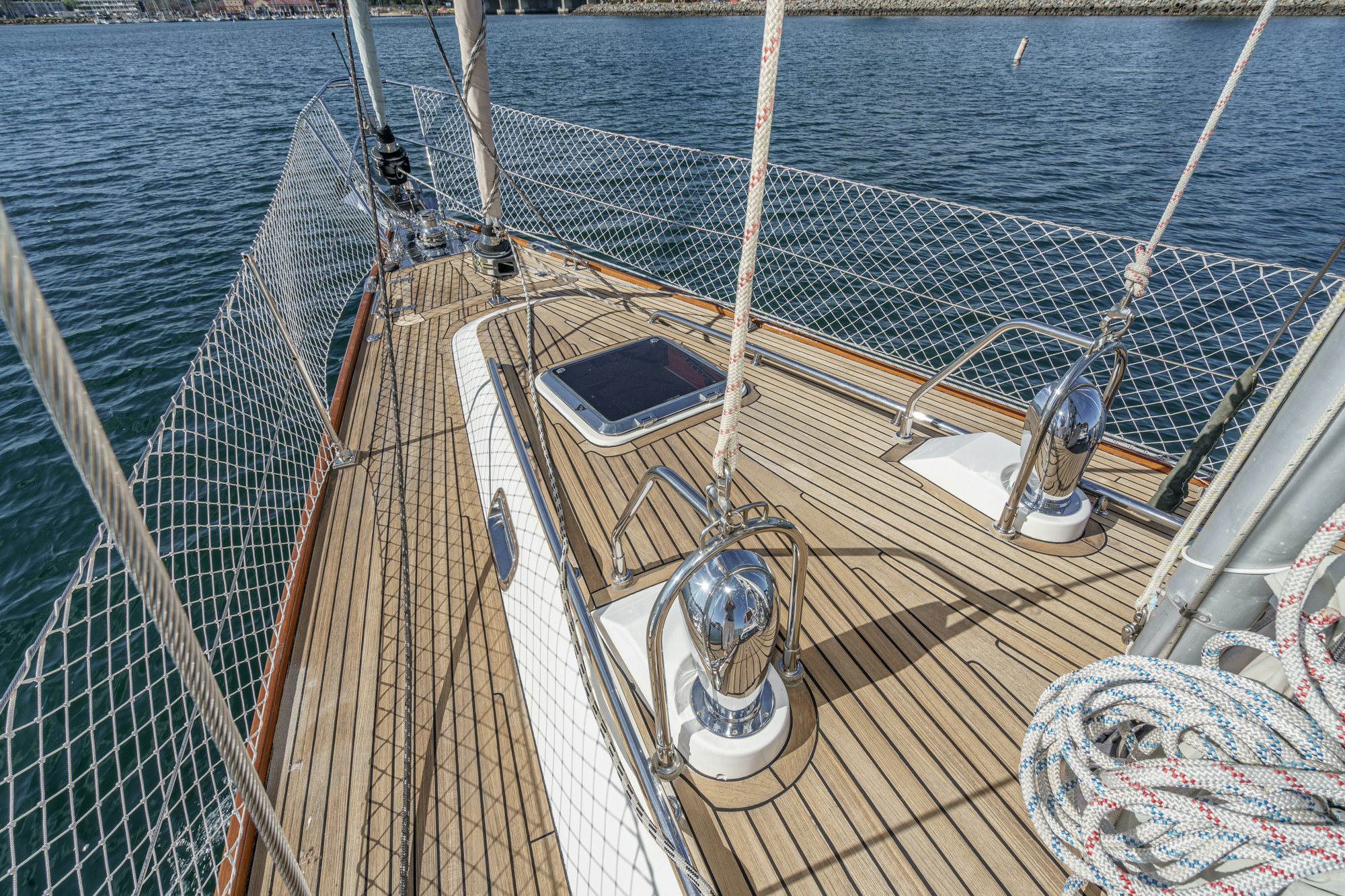 a boat on the water aboard FEATHER Yacht for Sale