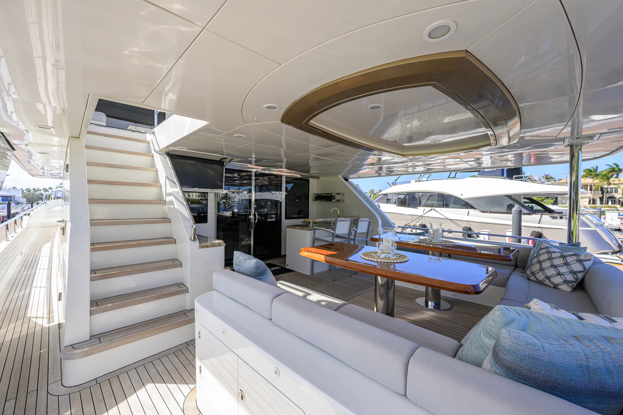 a boat on the water aboard CHINDON Yacht for Sale