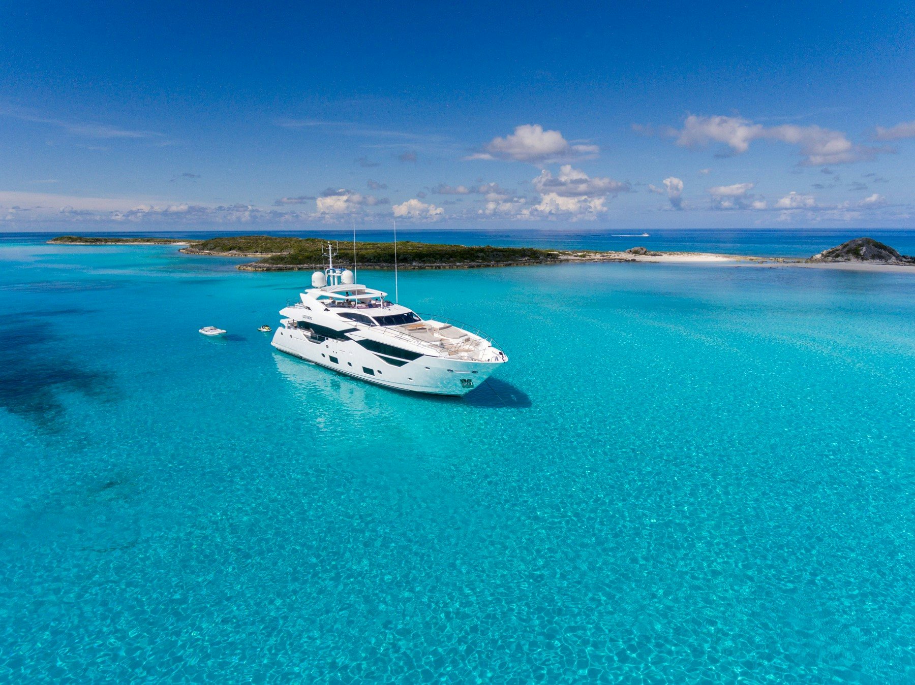 a boat in the water aboard LOST BOYS Yacht for Sale