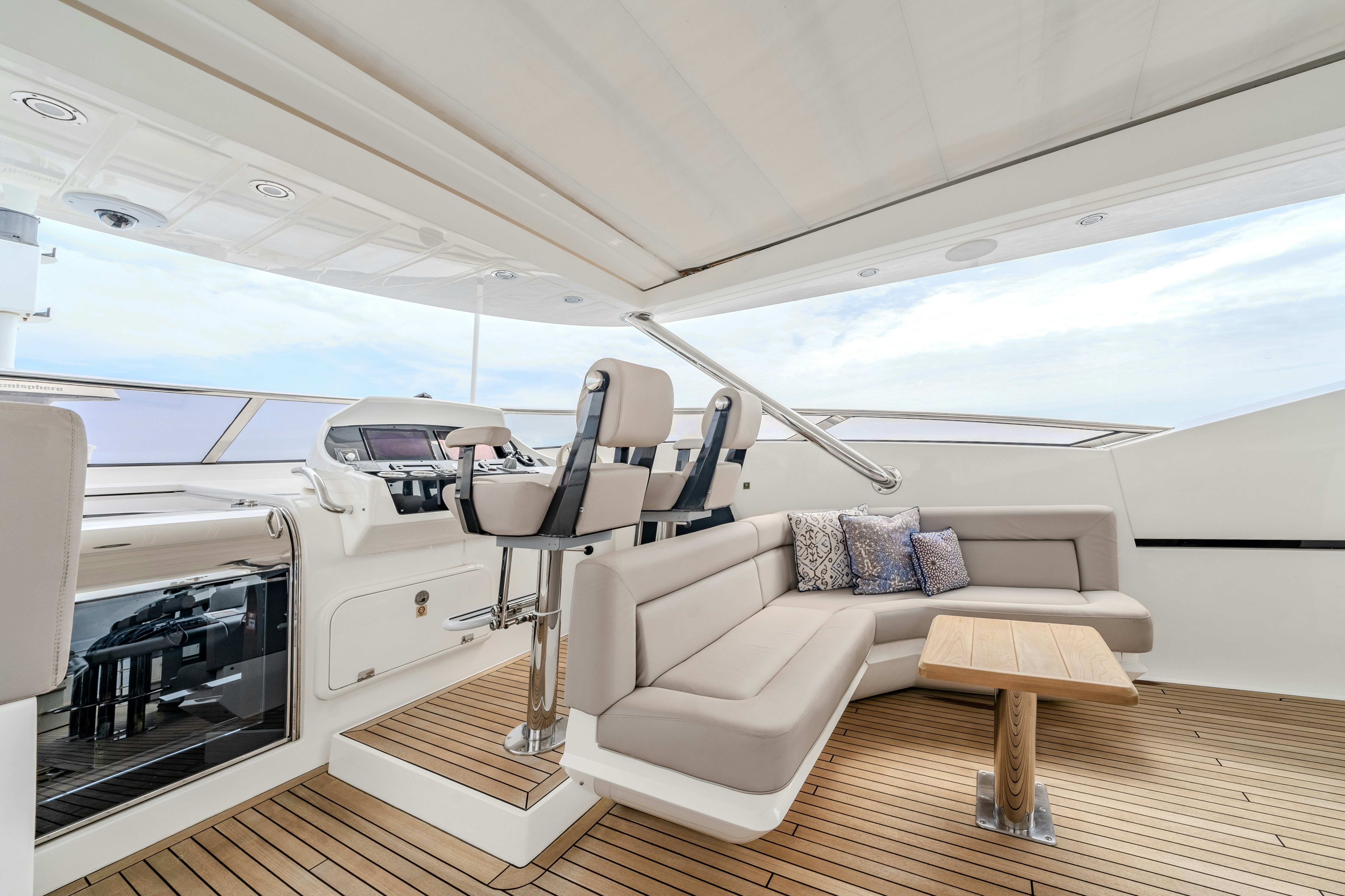 inside of a boat aboard LOST BOYS Yacht for Sale