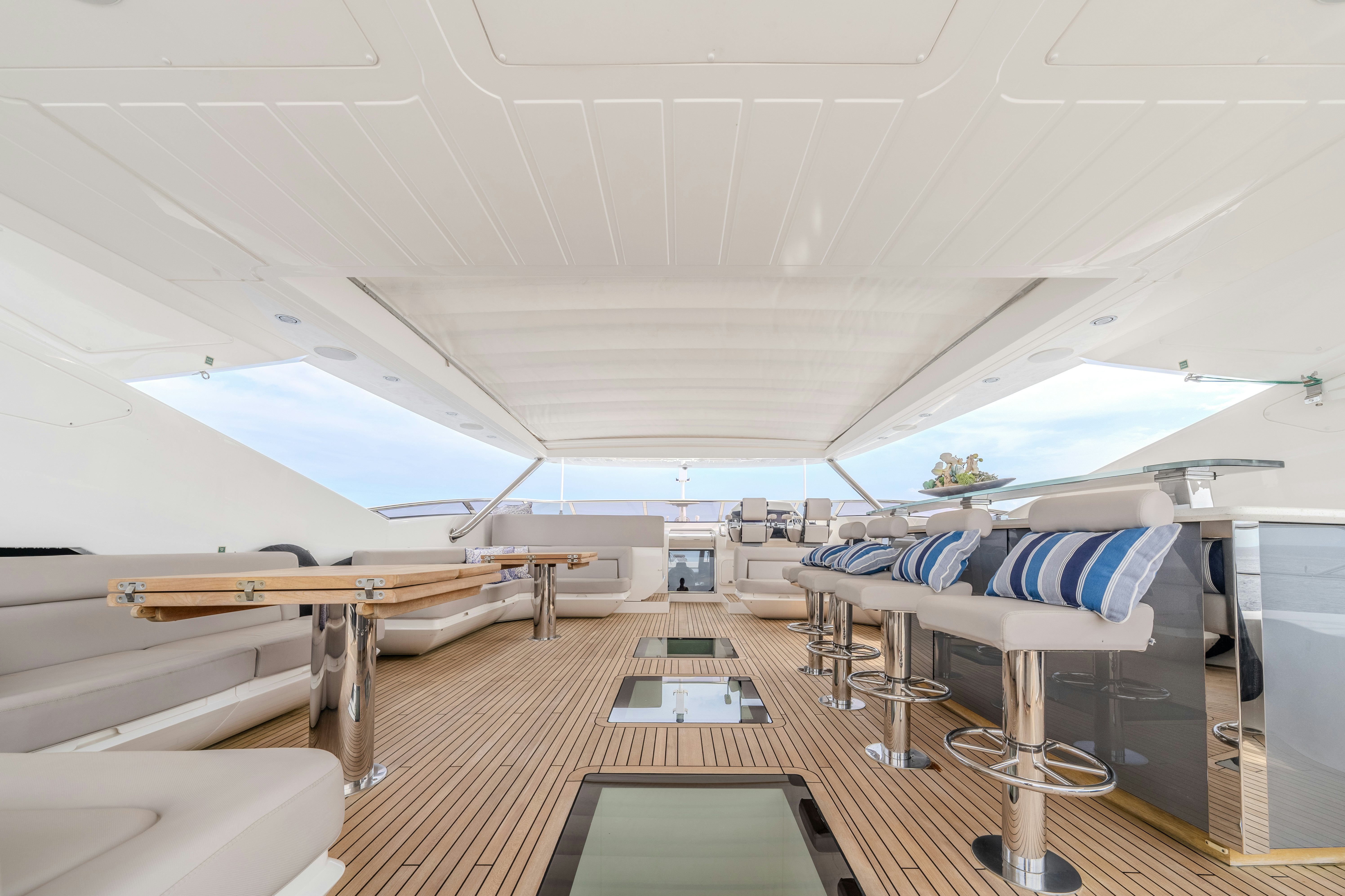 inside of a plane aboard LOST BOYS Yacht for Sale