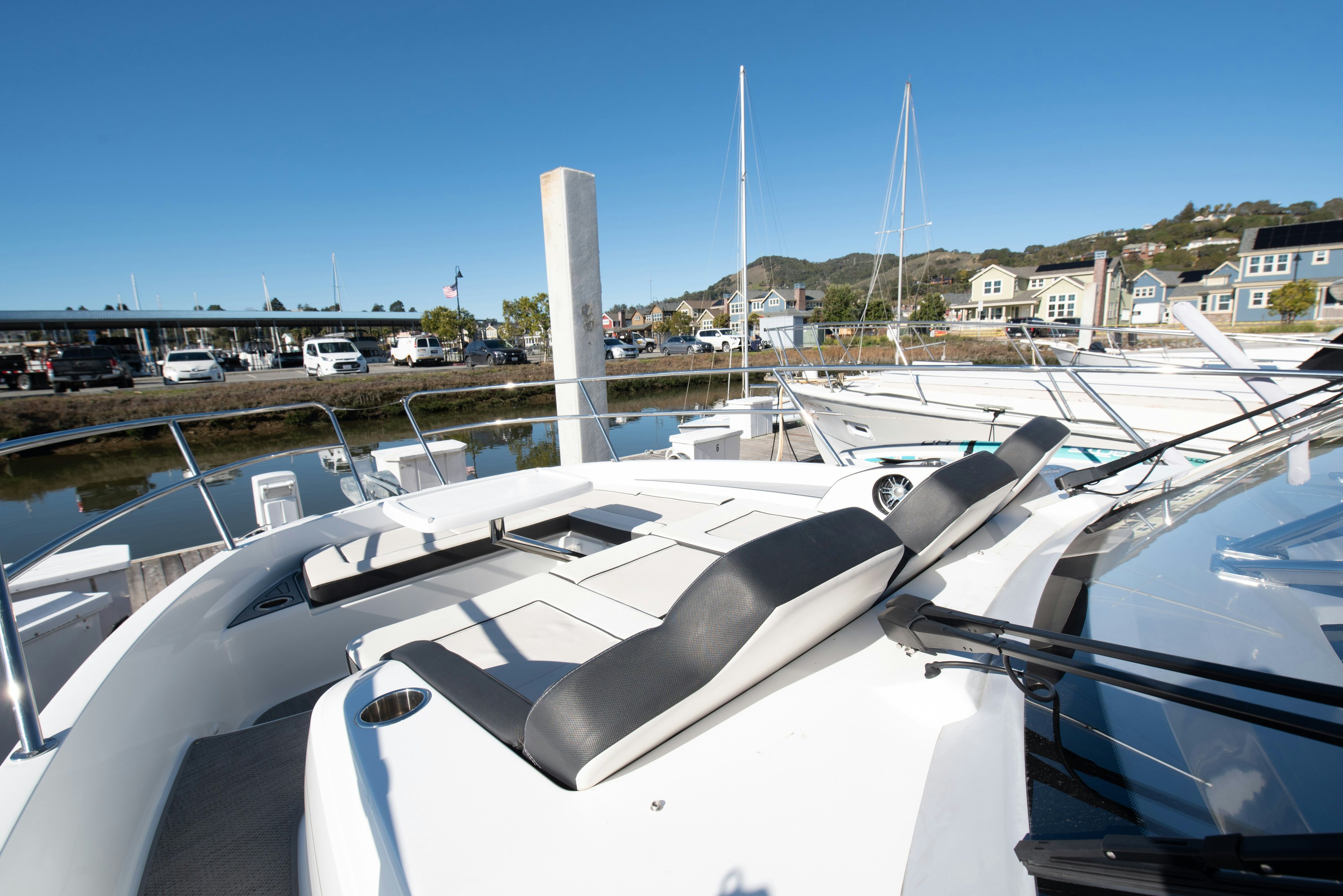 a boat in the water aboard NAUTI BRIGI GULL Yacht for Sale