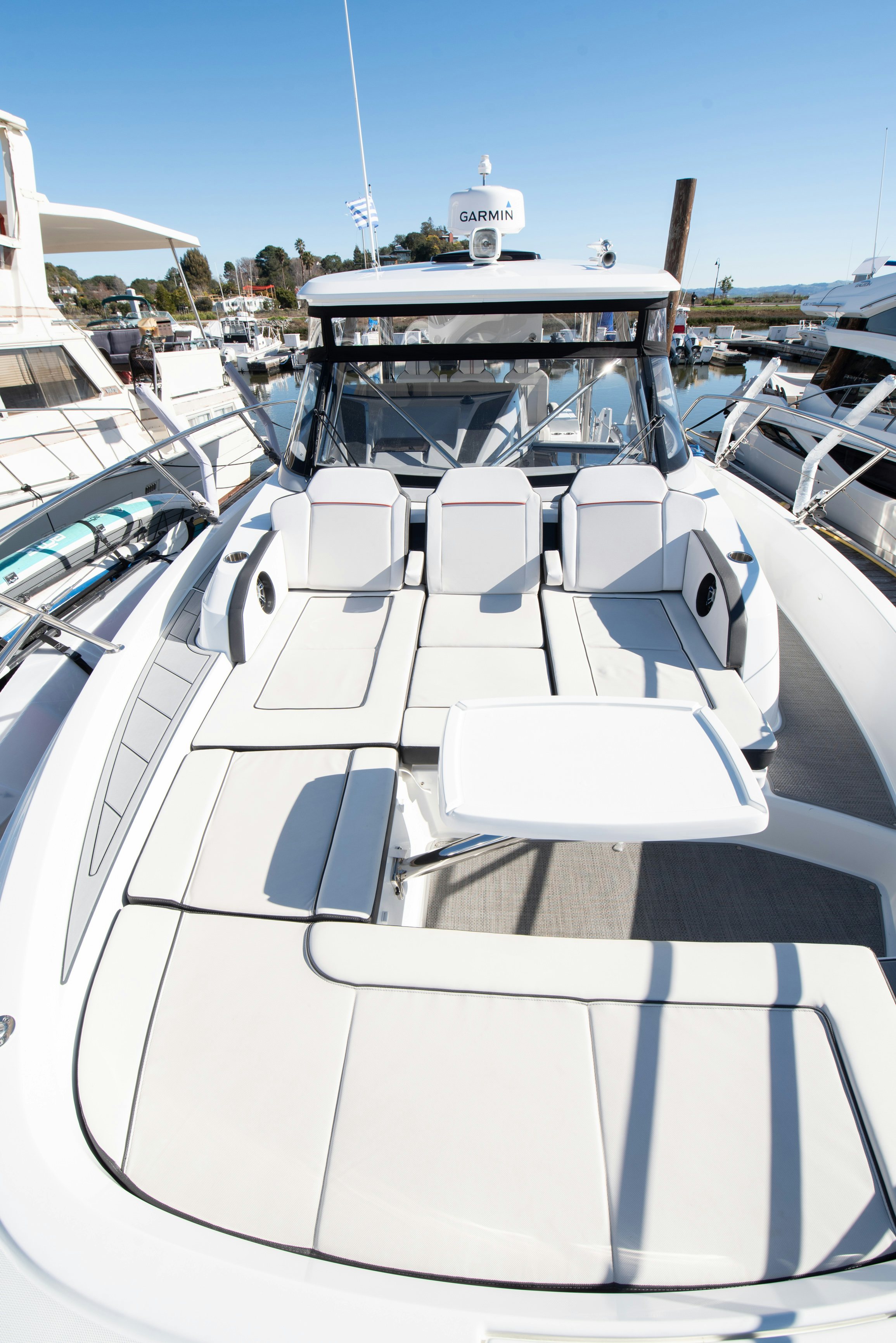 a boat on the water aboard NAUTI BRIGI GULL Yacht for Sale