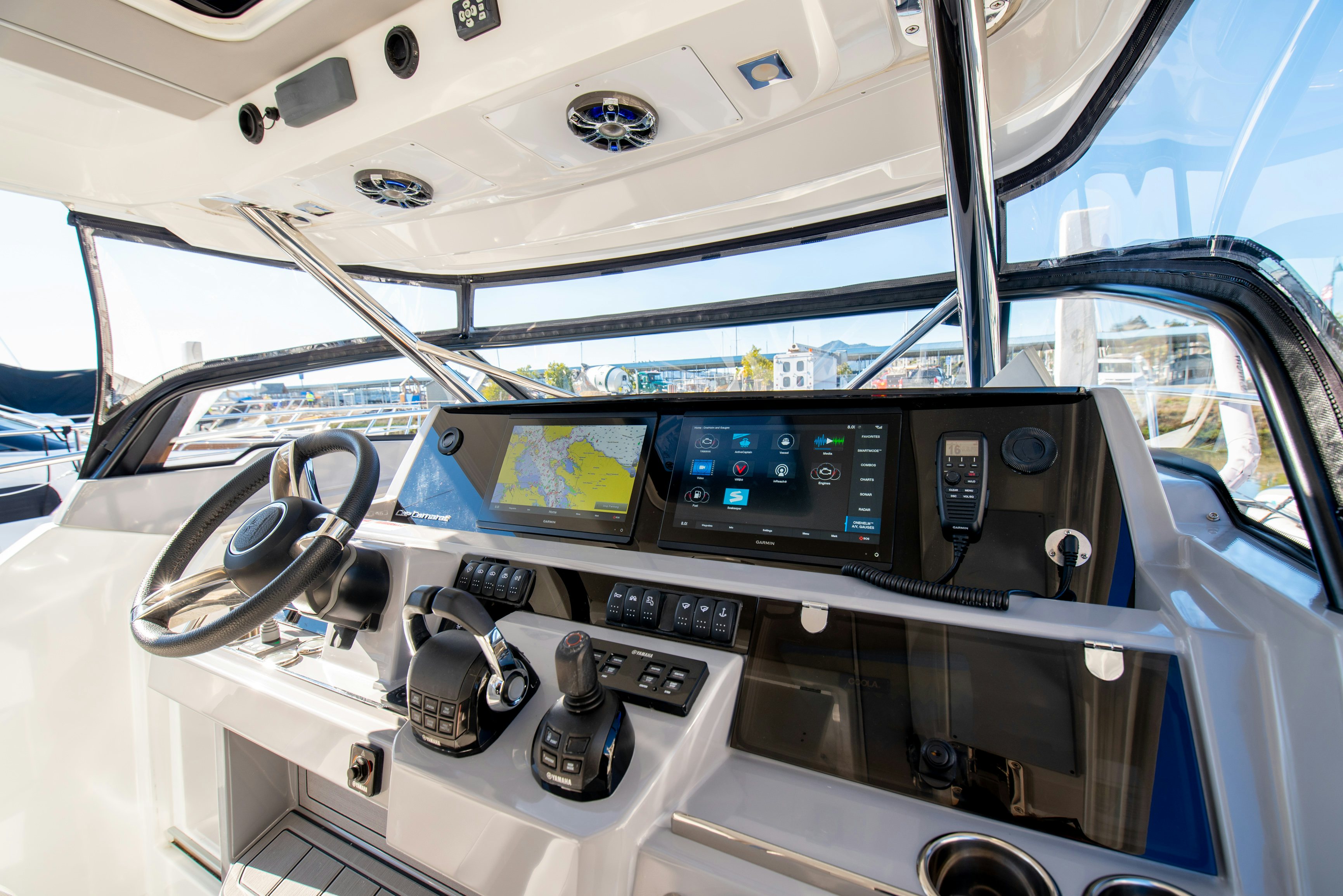 the cockpit of a plane aboard NAUTI BRIGI GULL Yacht for Sale