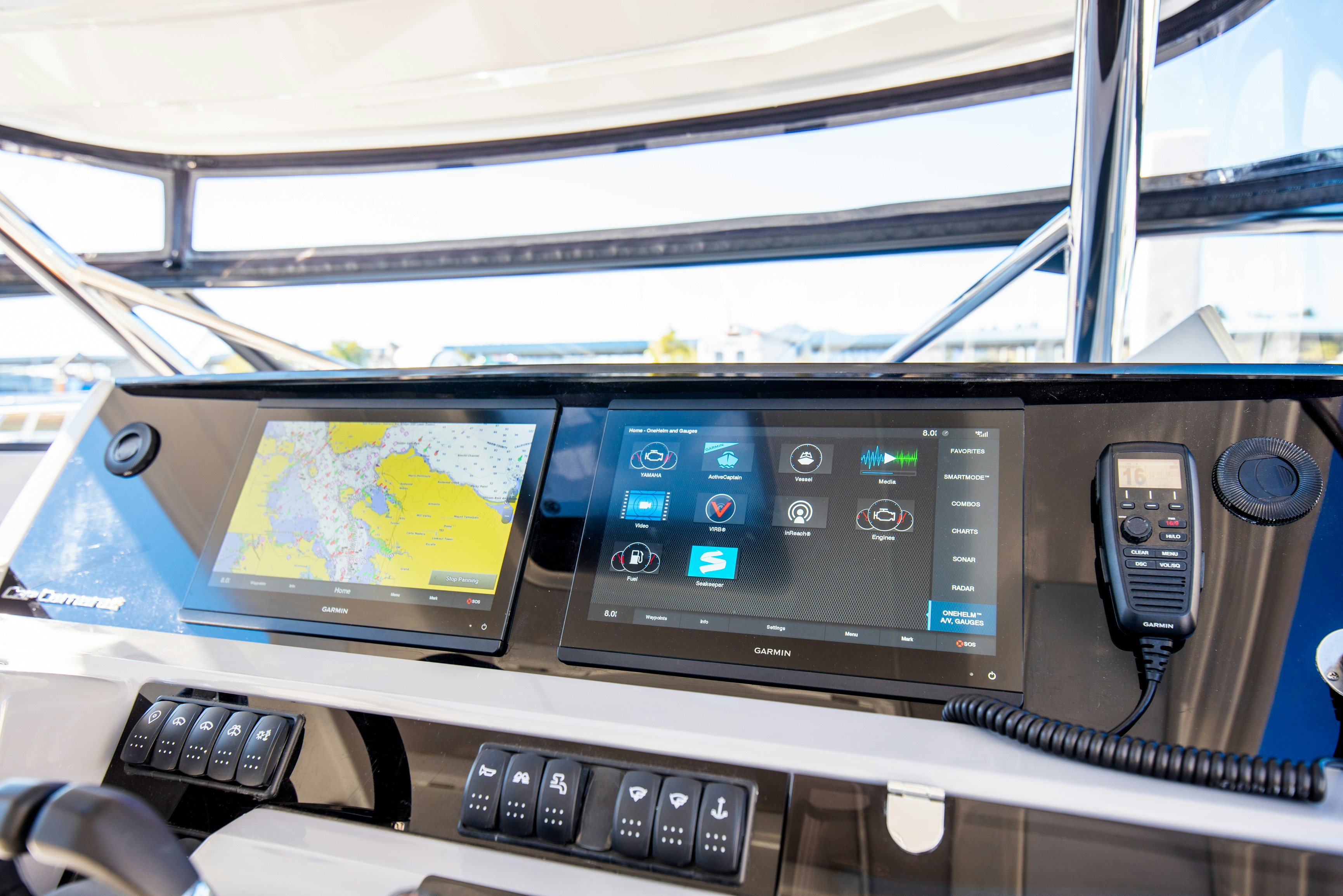graphical user interface, application aboard NAUTI BRIGI GULL Yacht for Sale