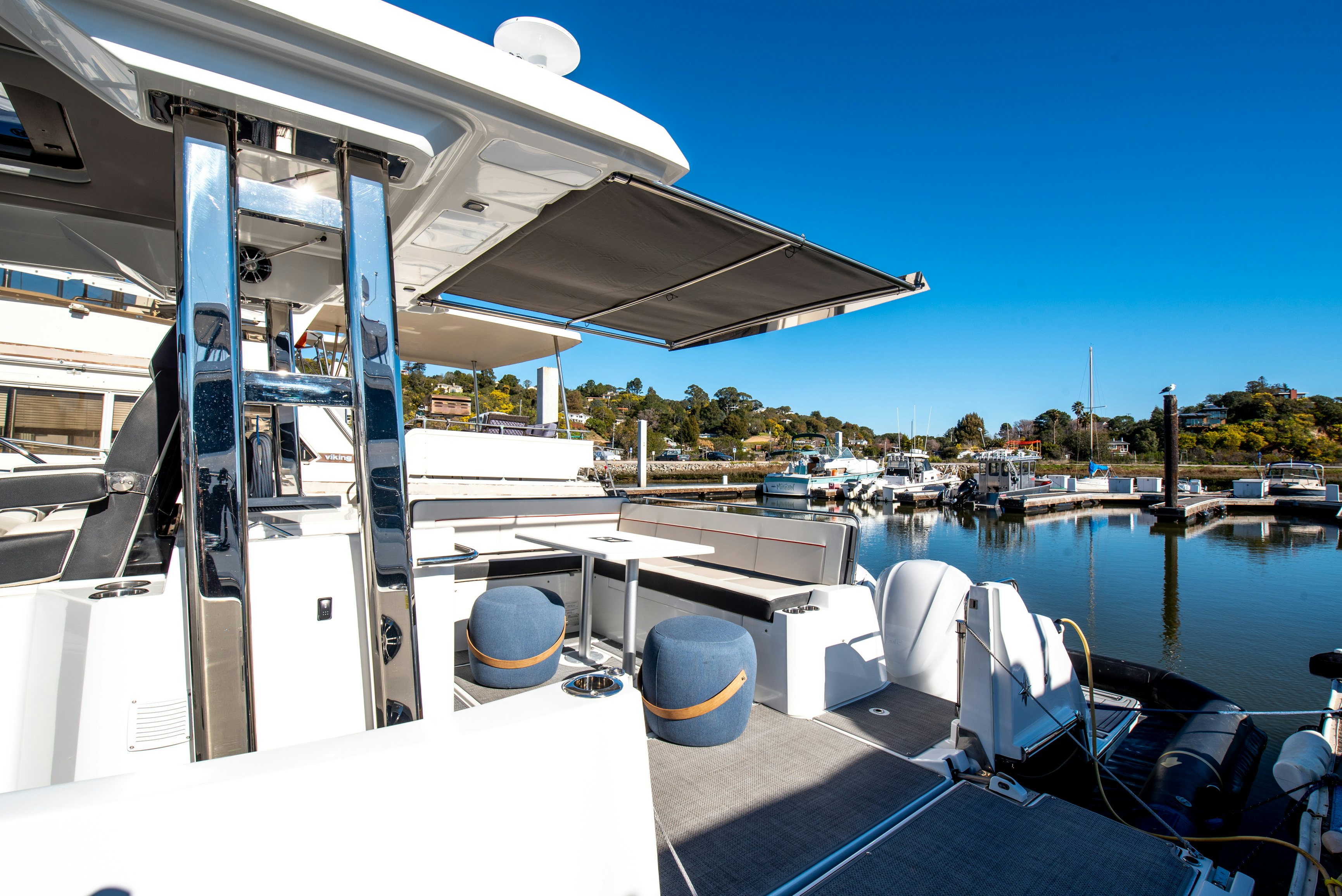 a boat on the water aboard NAUTI BRIGI GULL Yacht for Sale