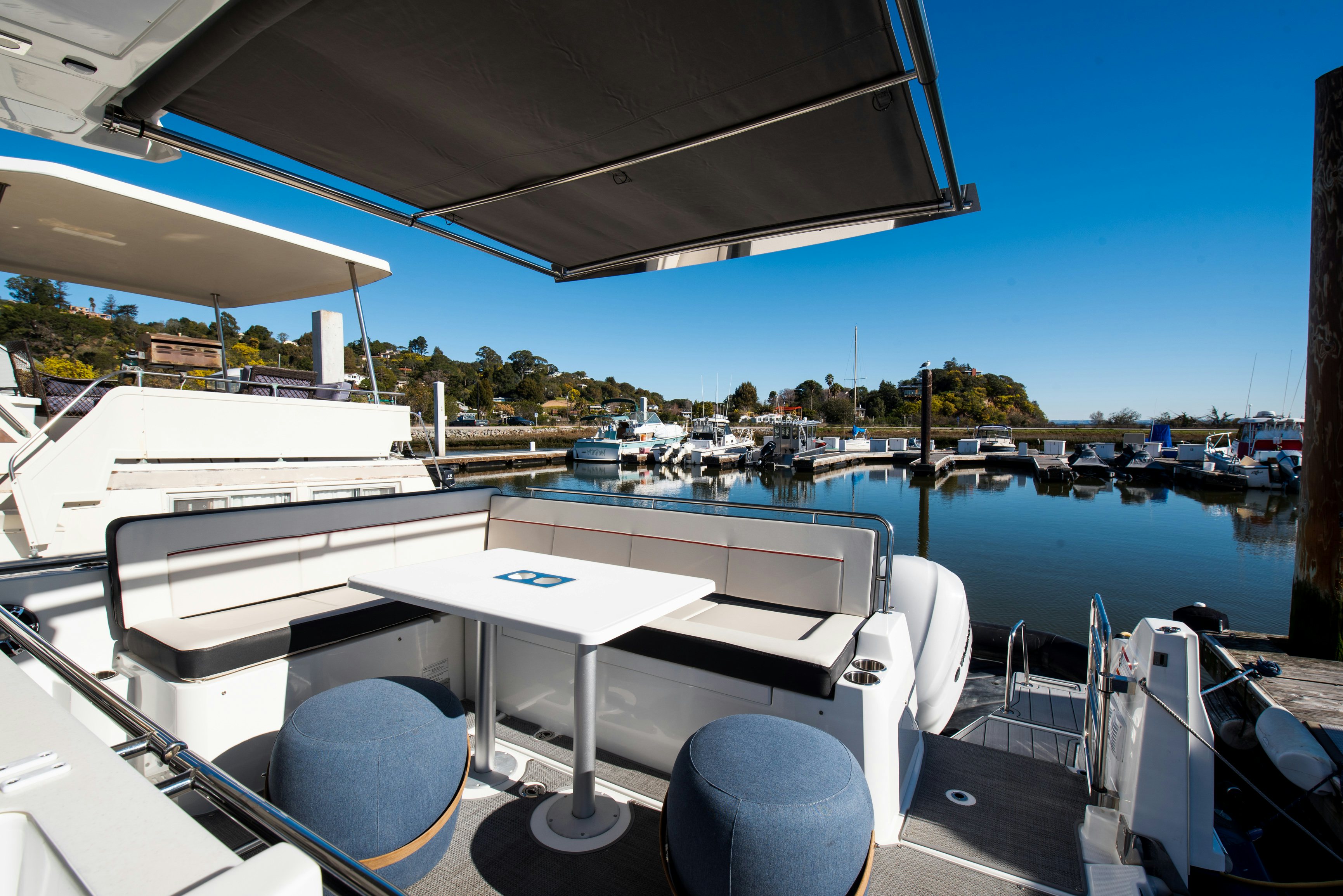 a boat on the water aboard NAUTI BRIGI GULL Yacht for Sale
