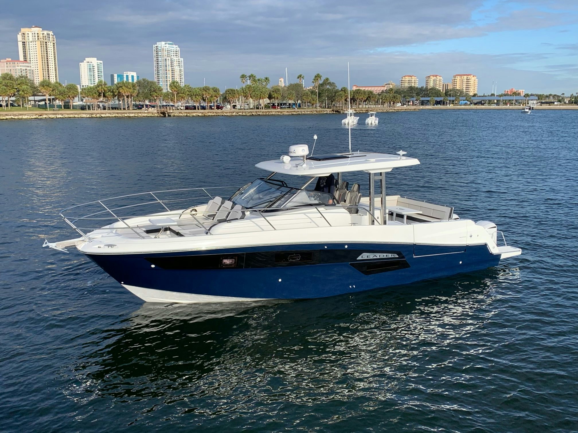 a boat in the water aboard NAUTI BRIGI GULL Yacht for Sale